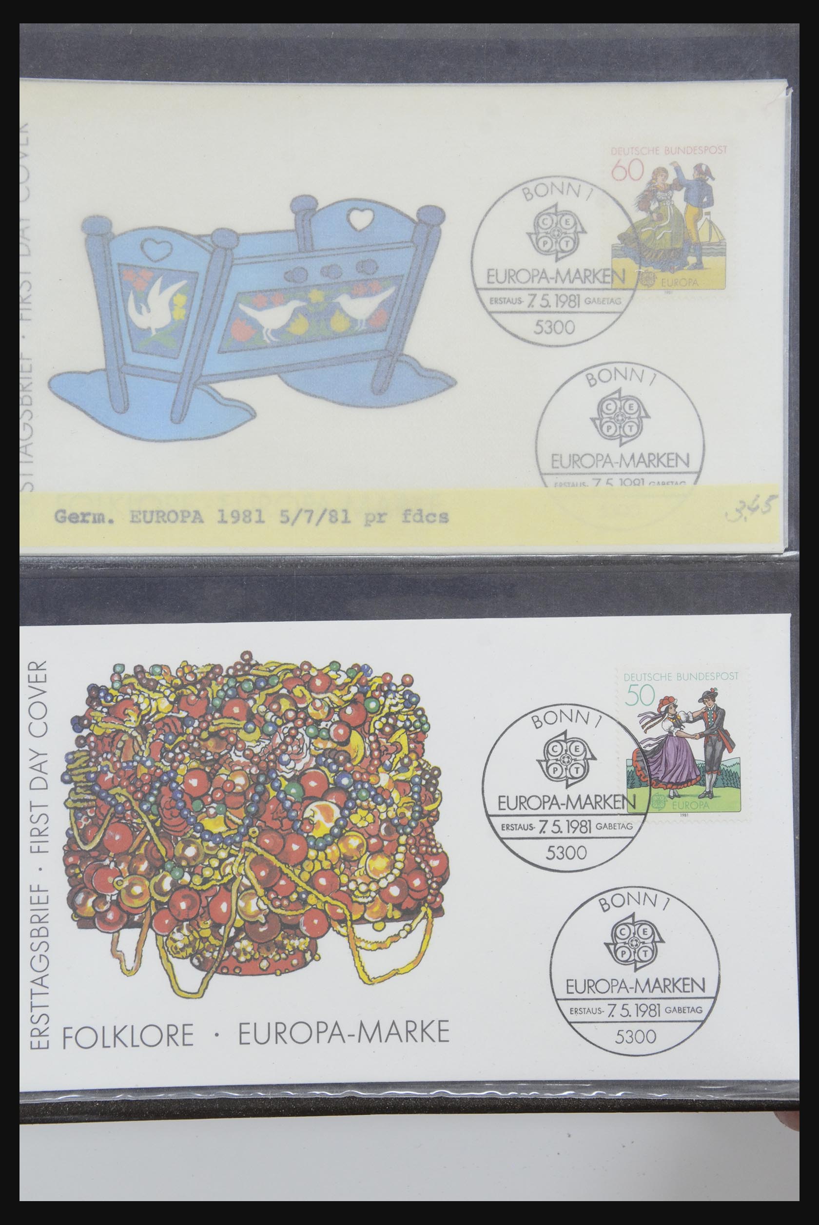 31581 222 - 31581 Duitsland brieven en FDC's 1945-1981.