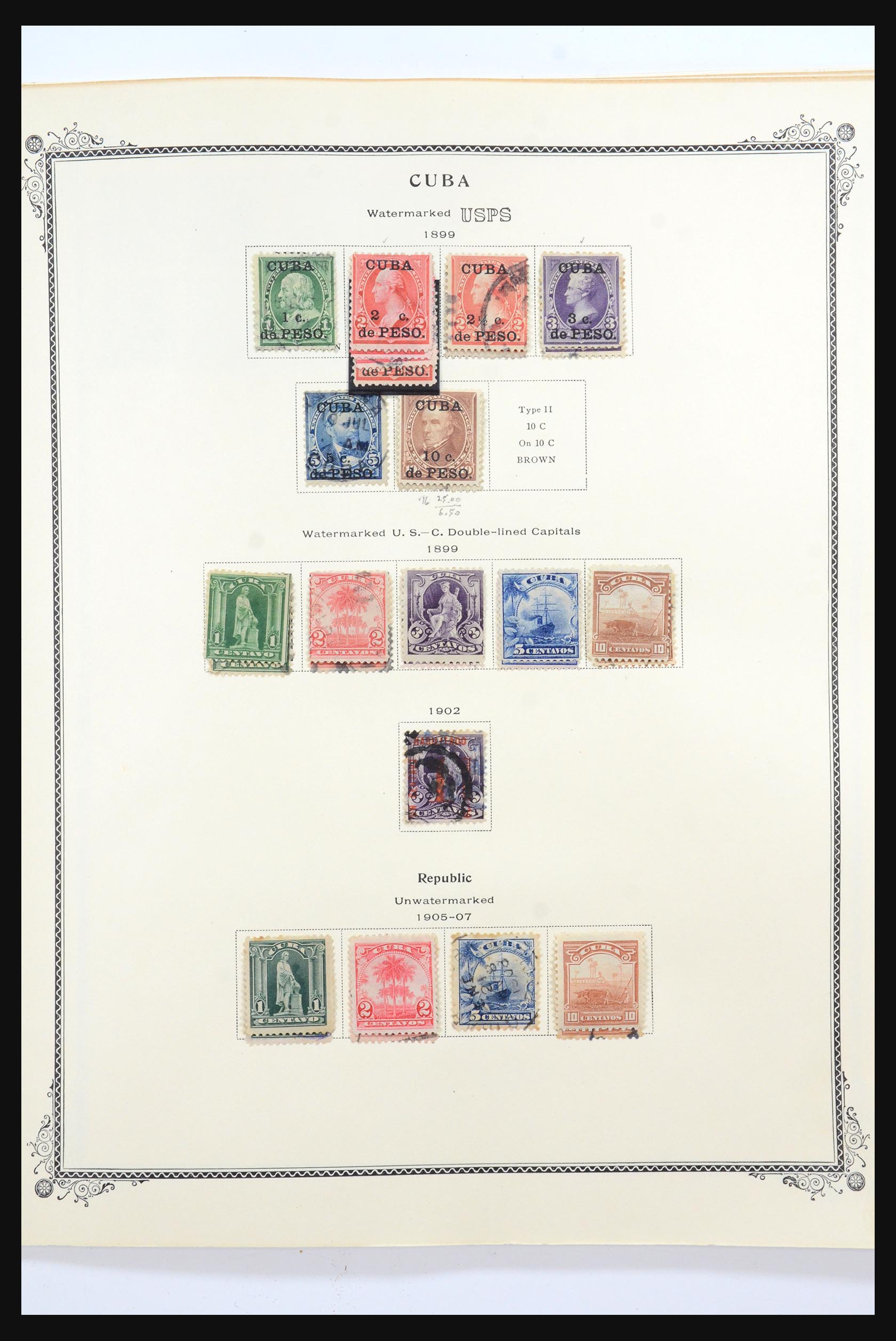 31593 006 - 31593 Cuba 1855-1960 en Dominicaanse Republiek 1870-1986.