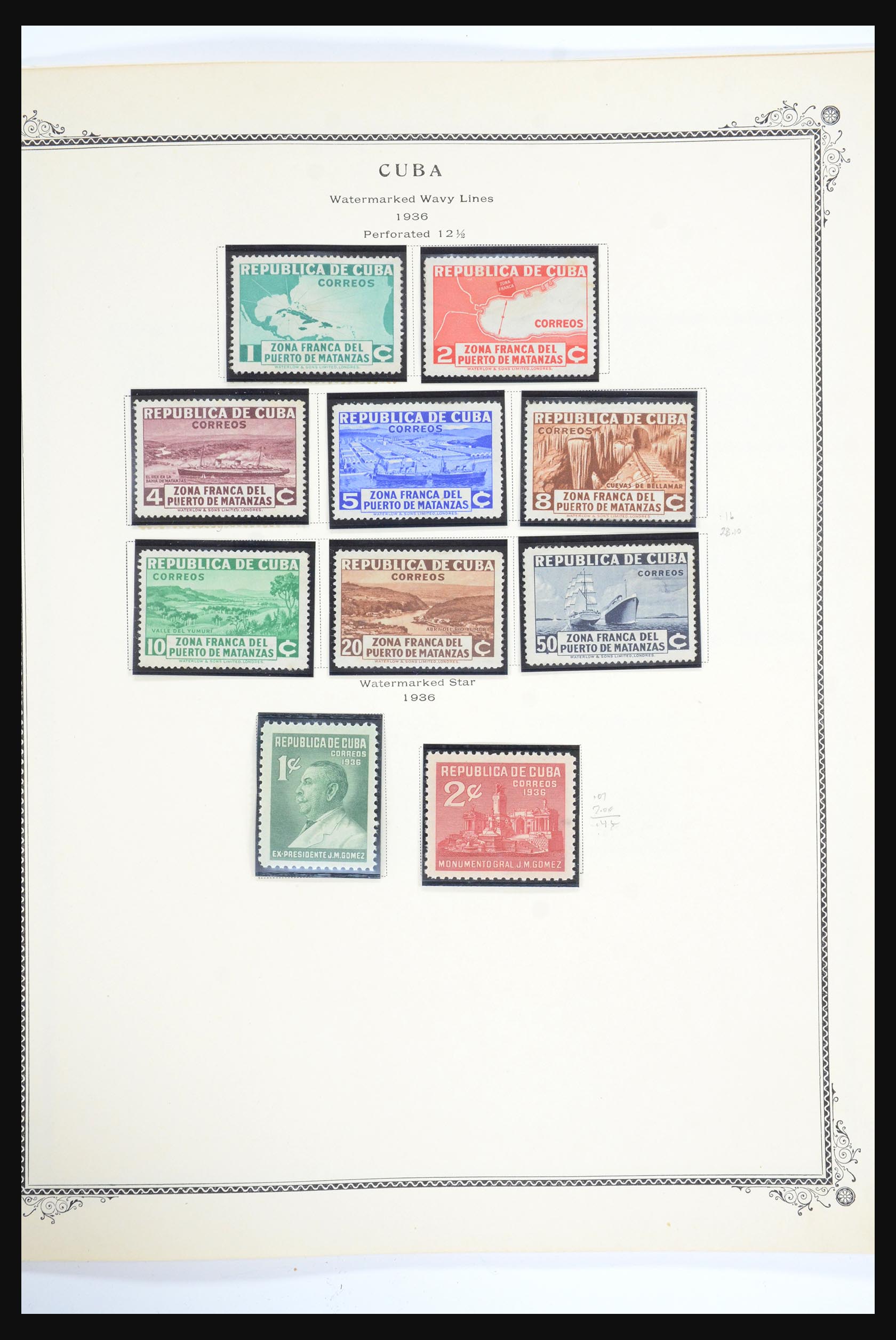 31593 015 - 31593 Cuba 1855-1960 and Dominican Republic 1870-1986.