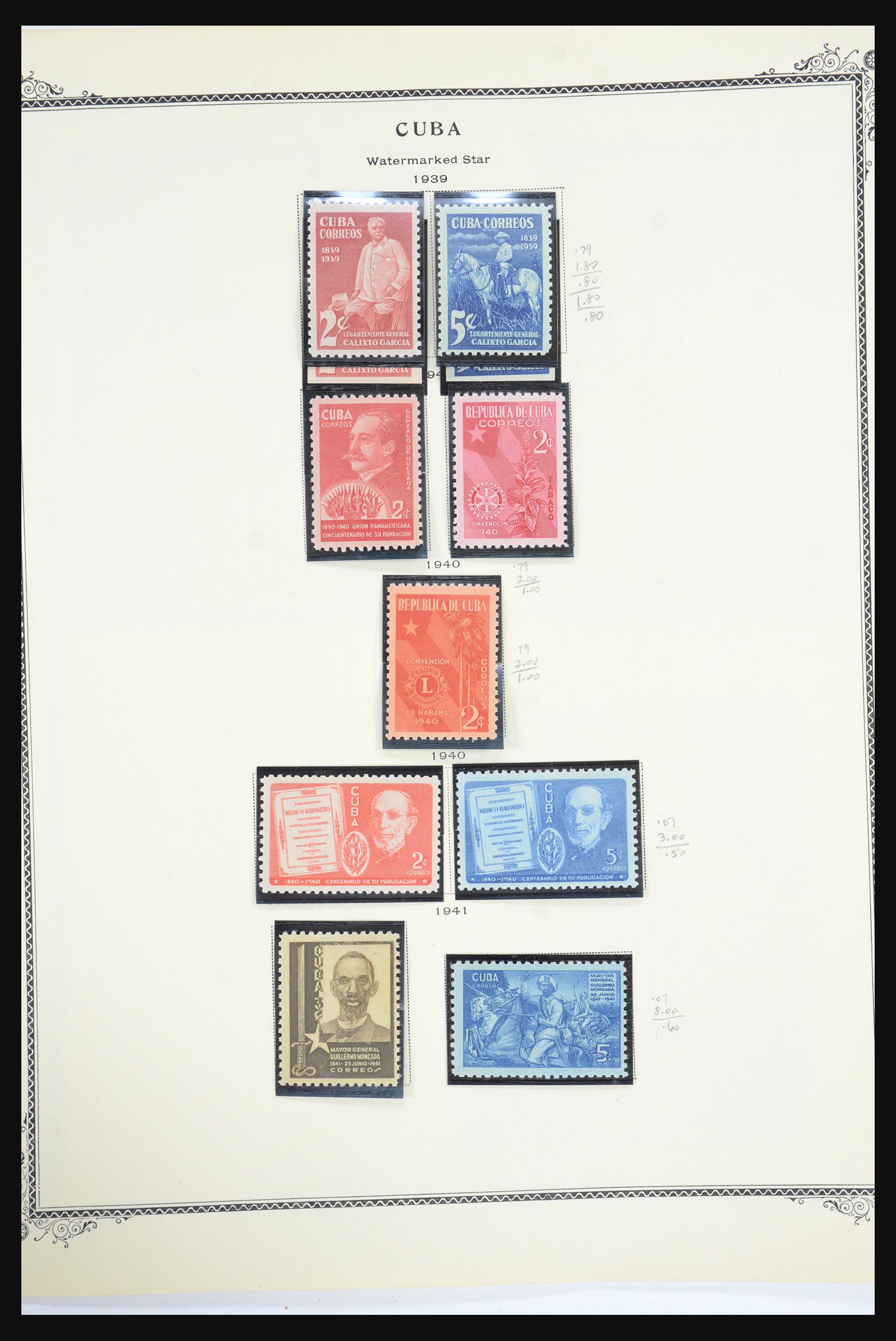 31593 019 - 31593 Cuba 1855-1960 and Dominican Republic 1870-1986.