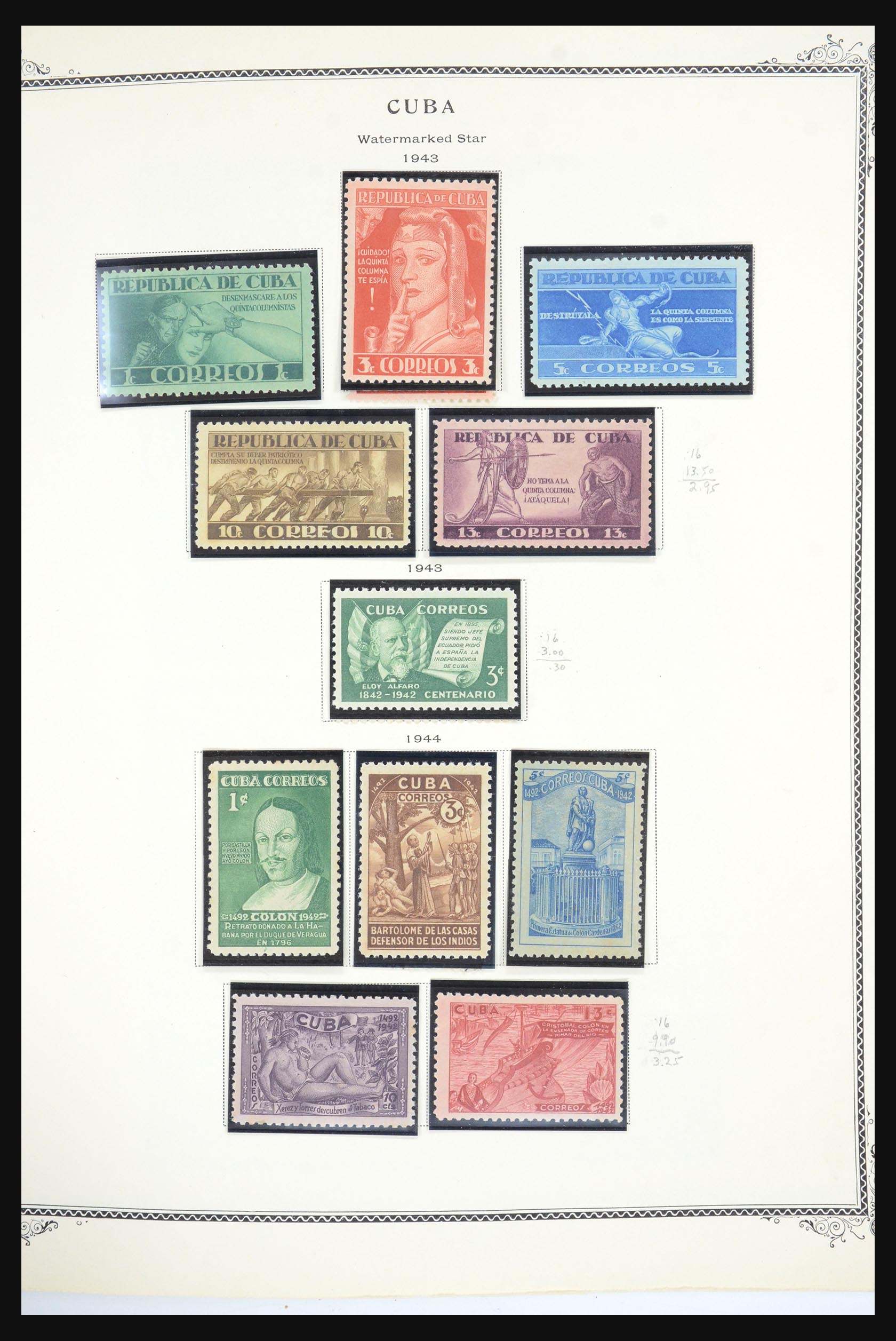 31593 026 - 31593 Cuba 1855-1960 and Dominican Republic 1870-1986.