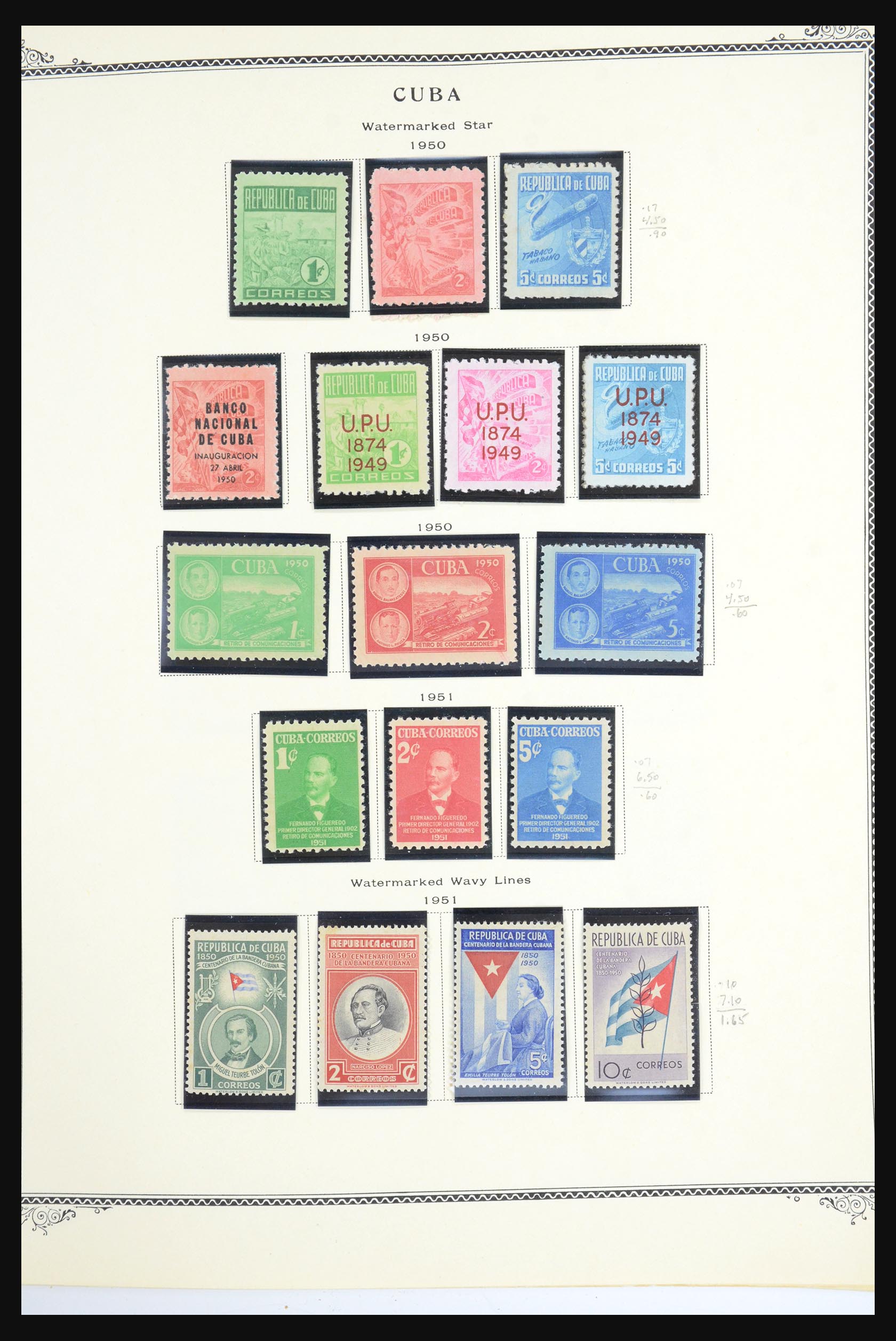 31593 031 - 31593 Cuba 1855-1960 en Dominicaanse Republiek 1870-1986.