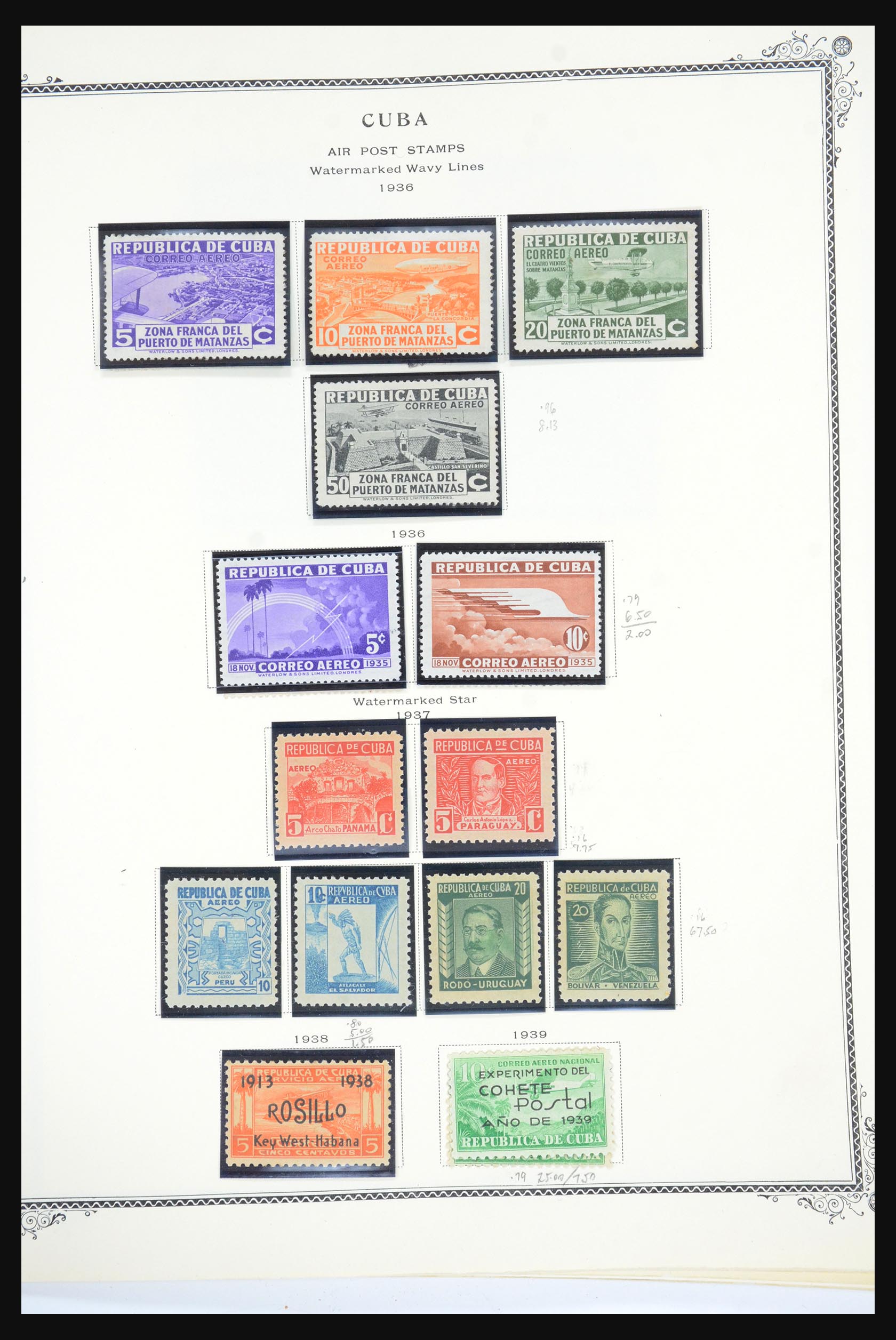 31593 050 - 31593 Cuba 1855-1960 en Dominicaanse Republiek 1870-1986.