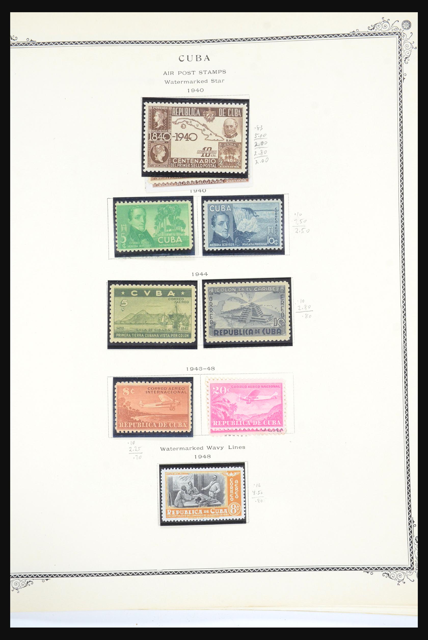 31593 052 - 31593 Cuba 1855-1960 en Dominicaanse Republiek 1870-1986.