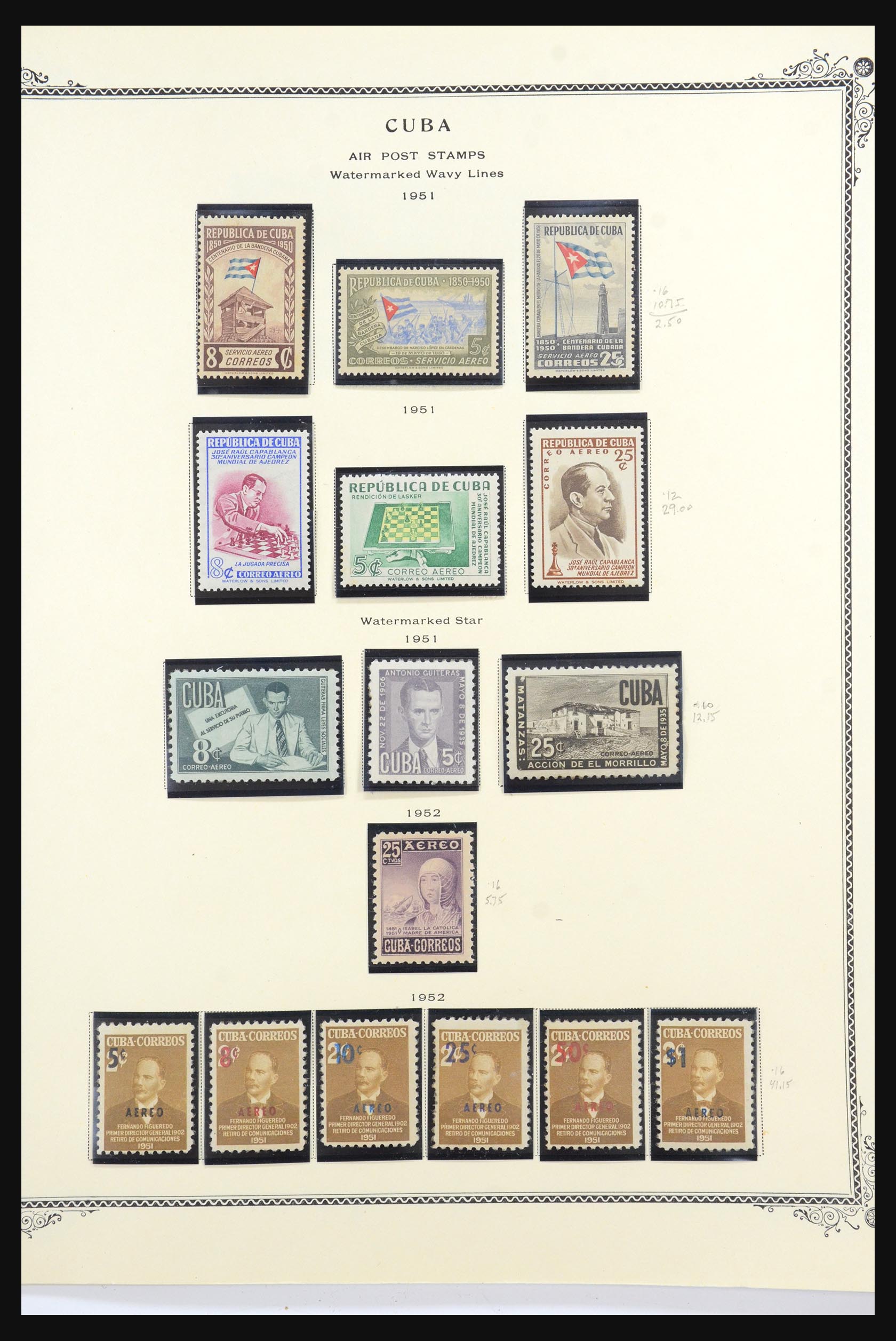 31593 057 - 31593 Cuba 1855-1960 en Dominicaanse Republiek 1870-1986.