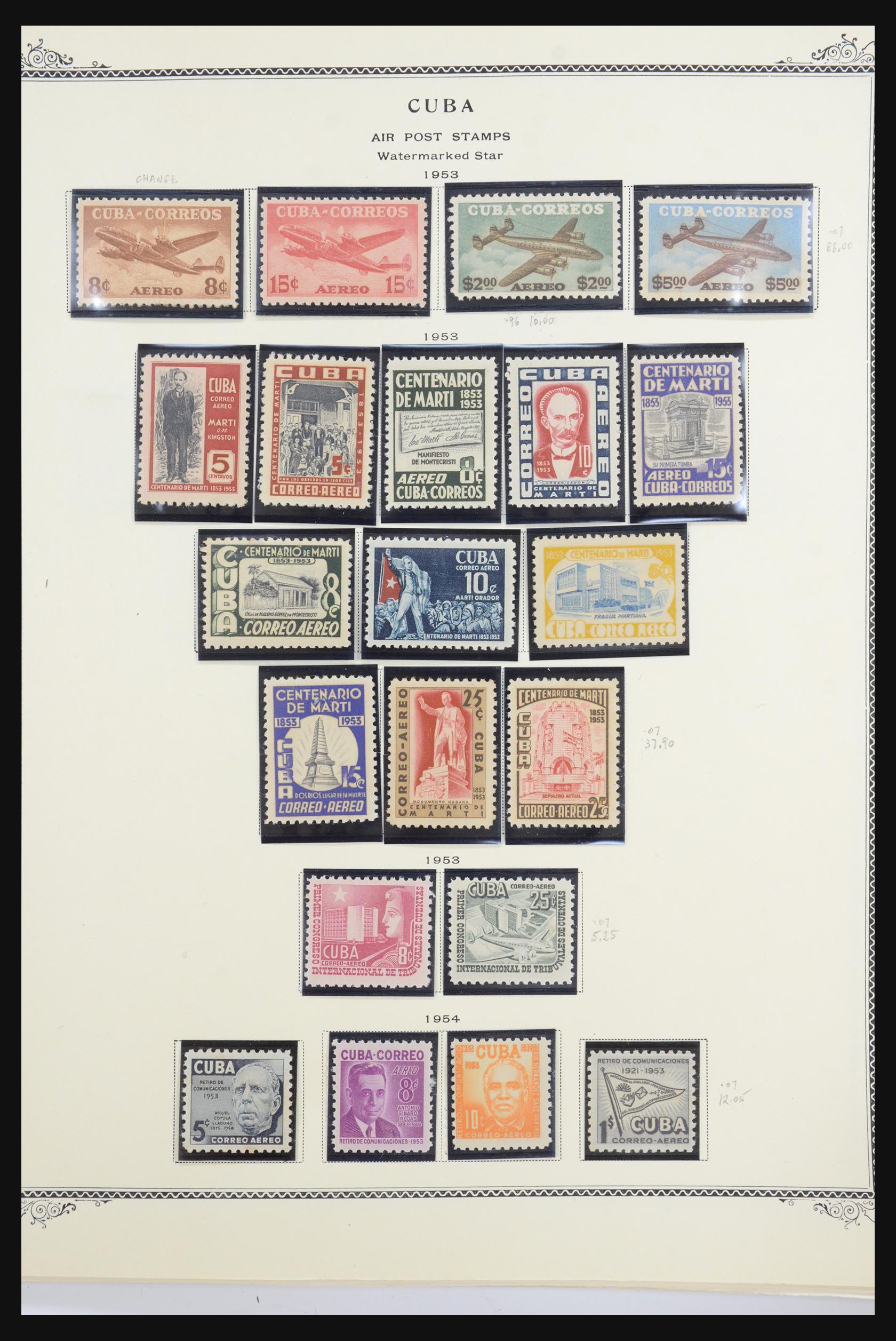 31593 065 - 31593 Cuba 1855-1960 en Dominicaanse Republiek 1870-1986.