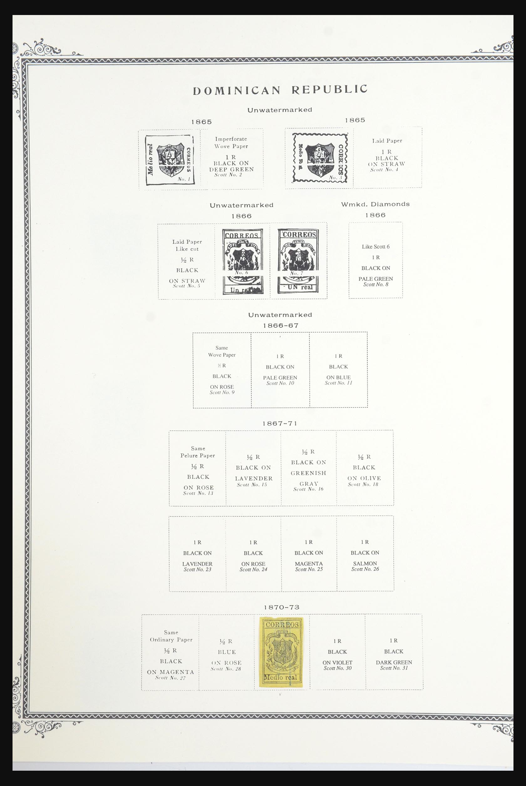 31593 094 - 31593 Cuba 1855-1960 en Dominicaanse Republiek 1870-1986.