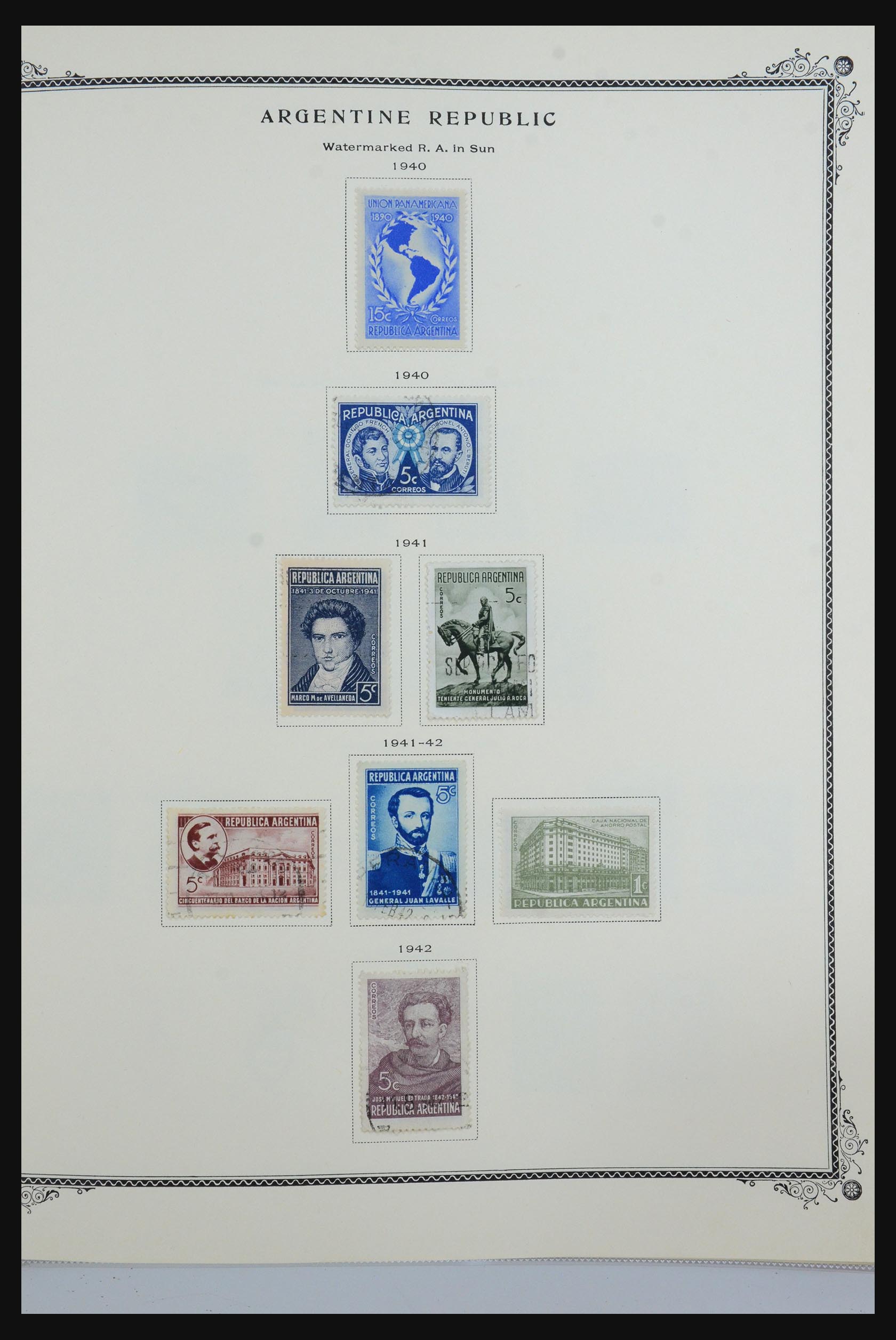 31597 020 - 31597 Argentina 1862-1969.