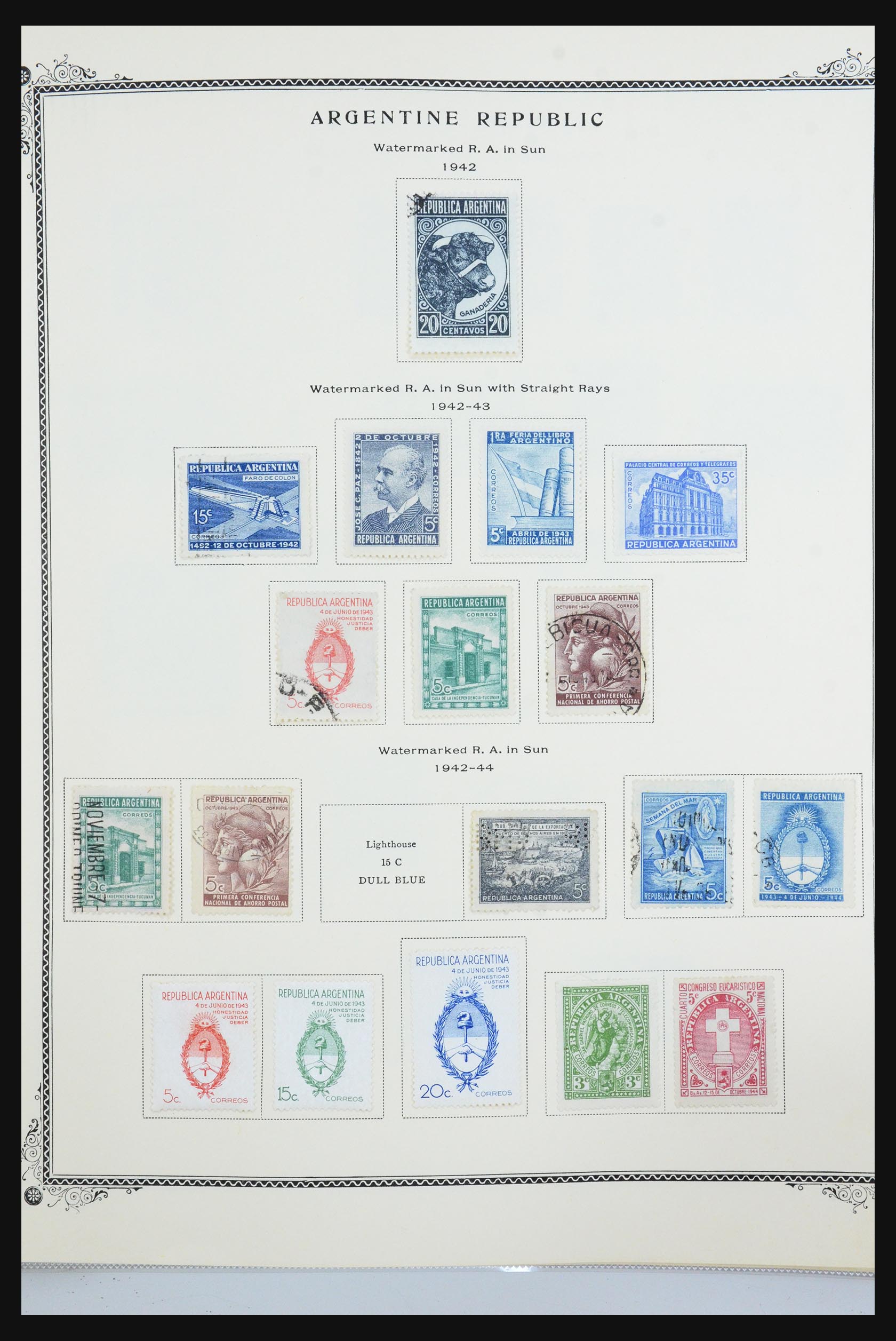 31597 021 - 31597 Argentinië 1862-1969.