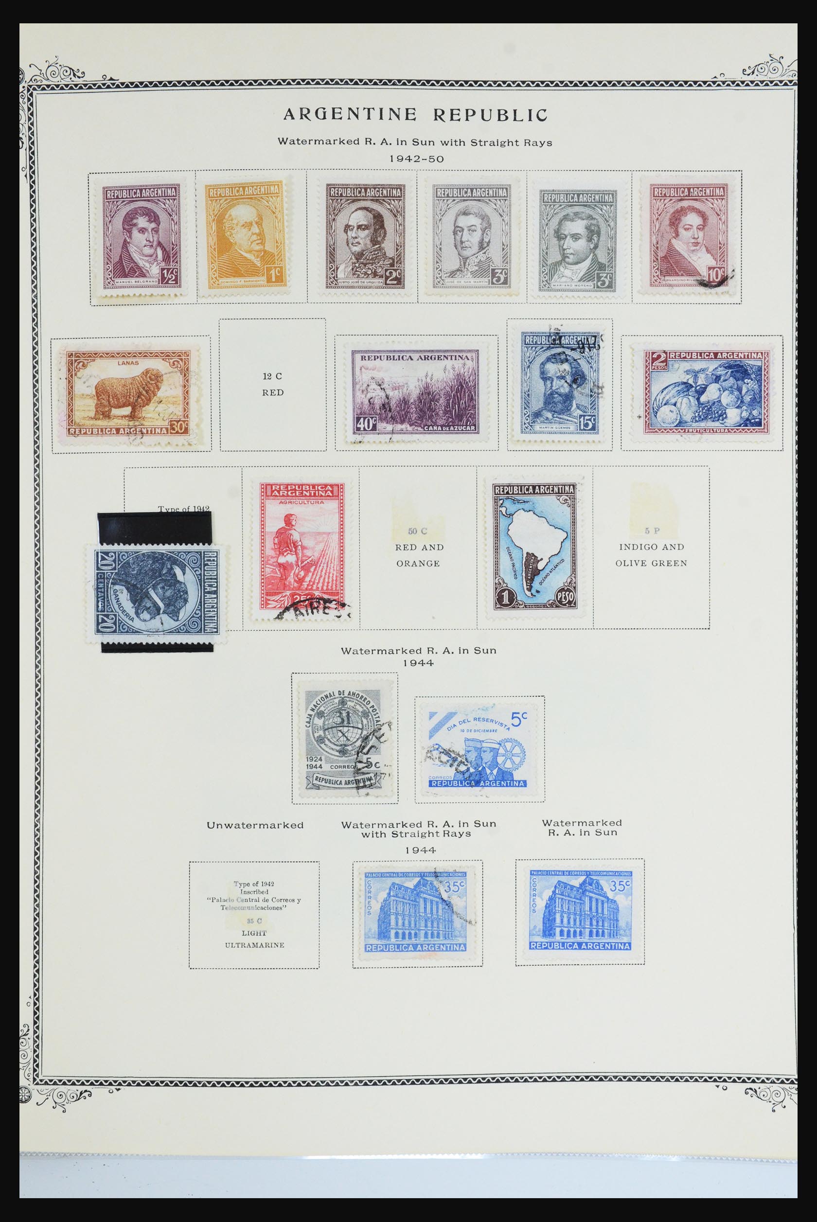 31597 022 - 31597 Argentinië 1862-1969.