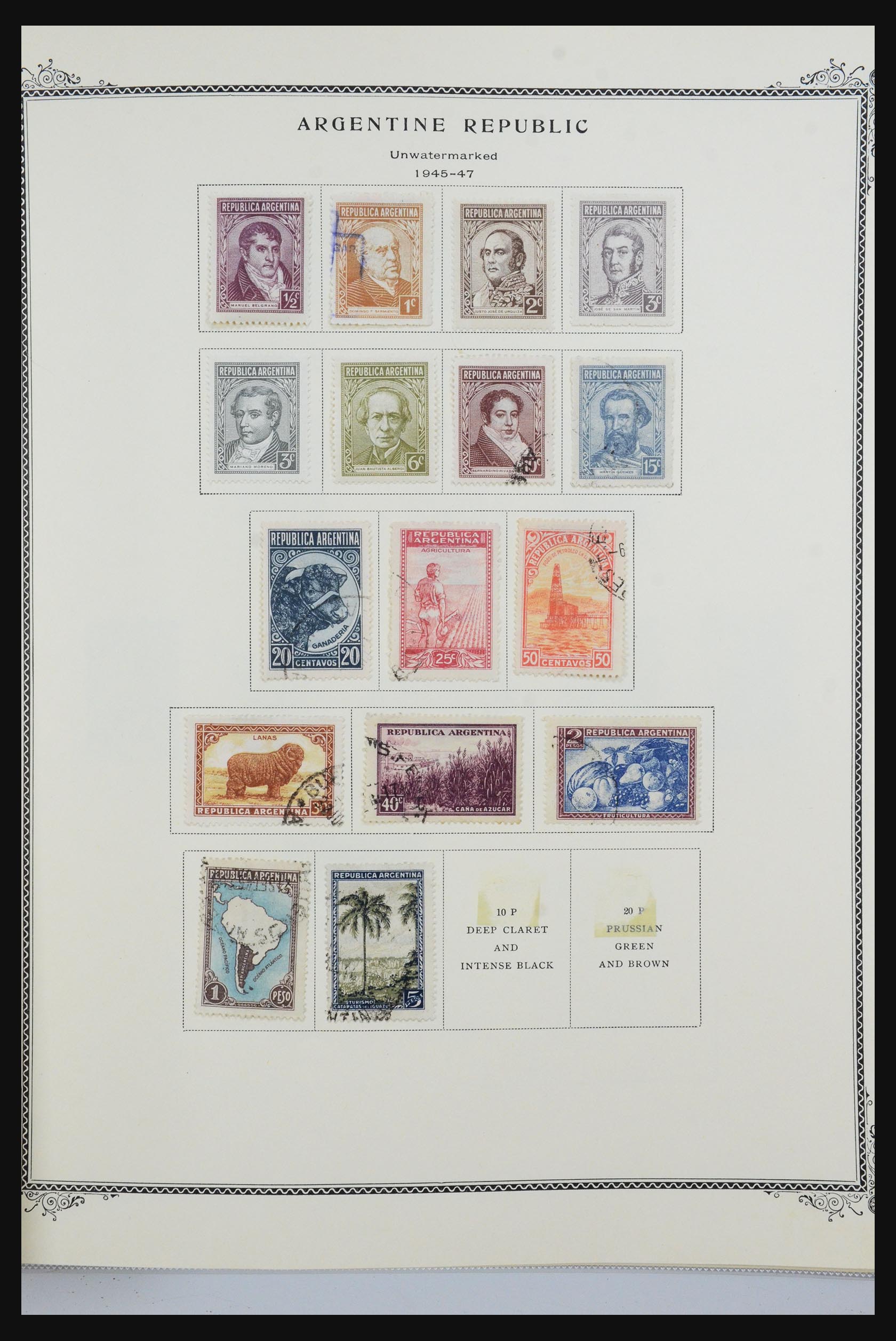 31597 023 - 31597 Argentinië 1862-1969.