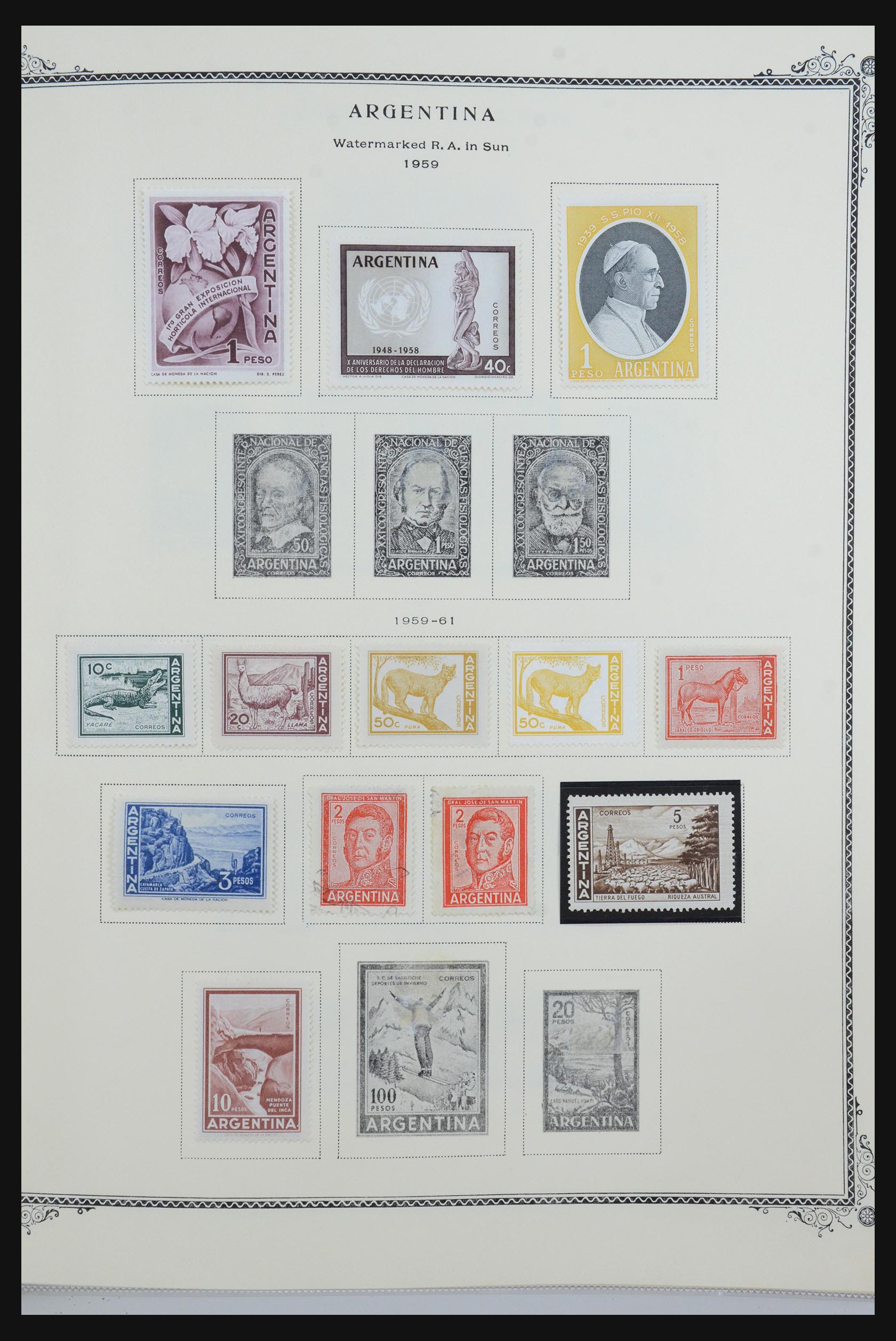 31597 033 - 31597 Argentinië 1862-1969.