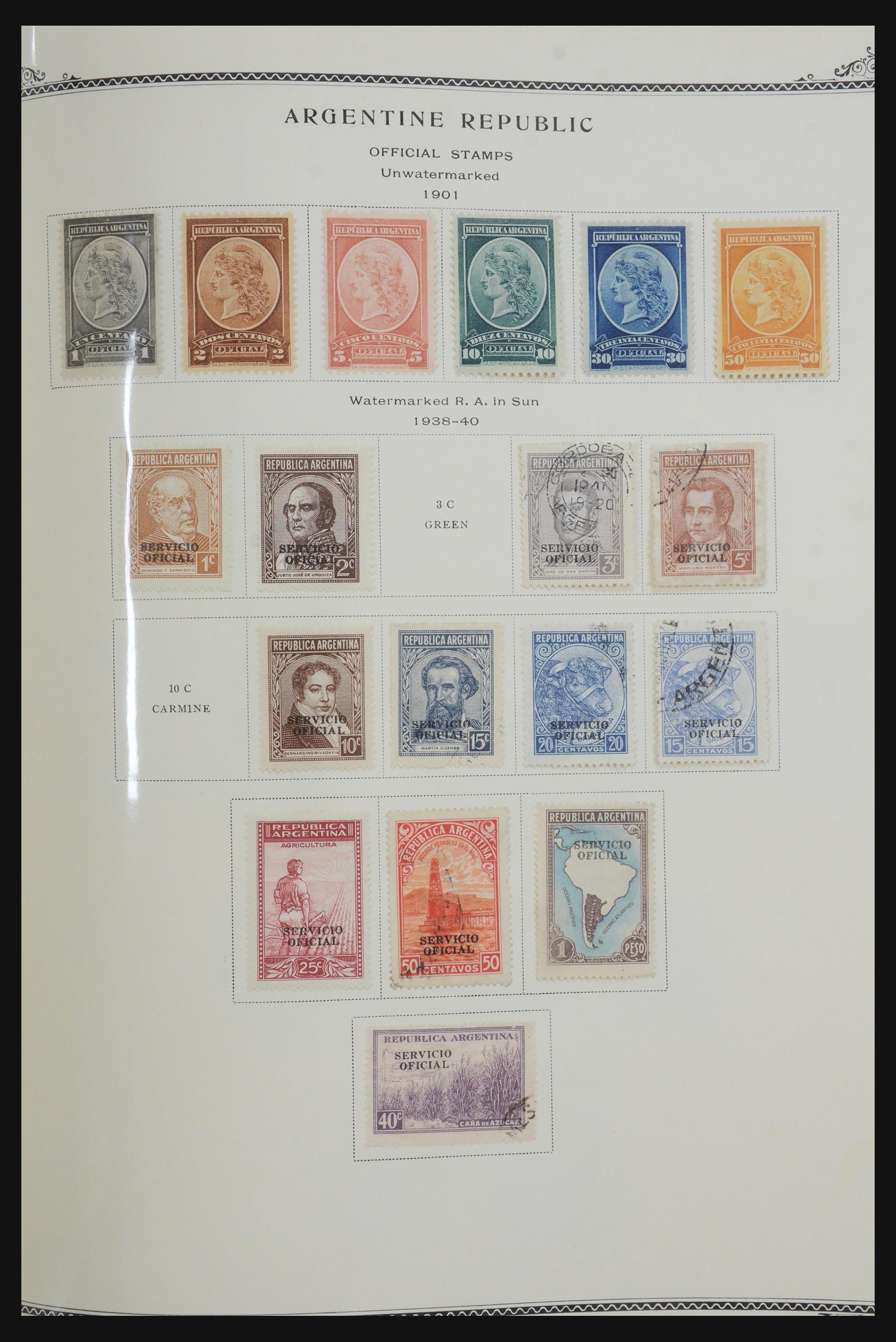 31597 077 - 31597 Argentinië 1862-1969.