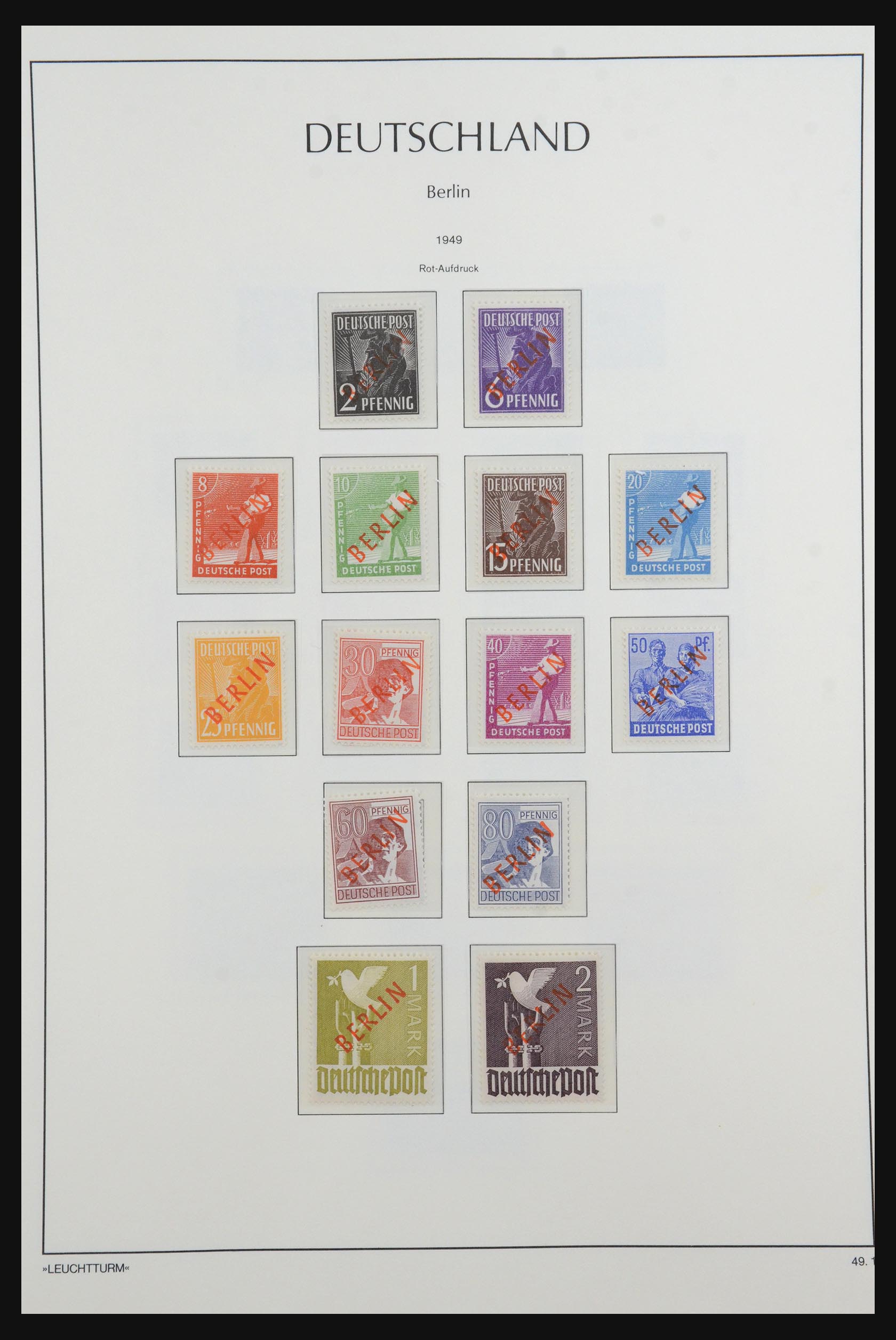31601 002 - 31601 Bundespost, Berlin and Saar 1948-2008. 31601 002 - 31601 Bundespost, Berlin and Saar 1948-2008.