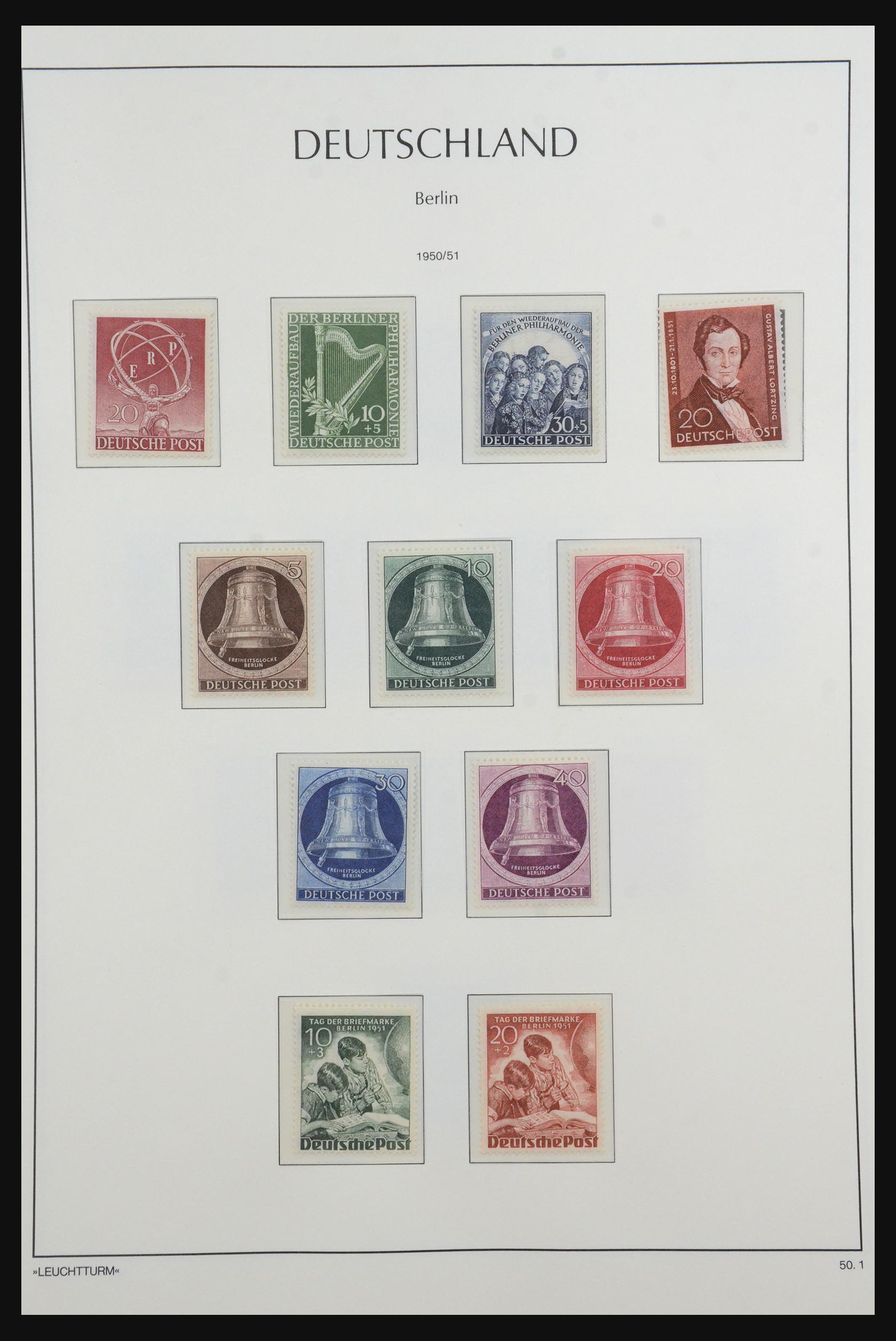 31601 006 - 31601 Bundespost, Berlin and Saar 1948-2008.