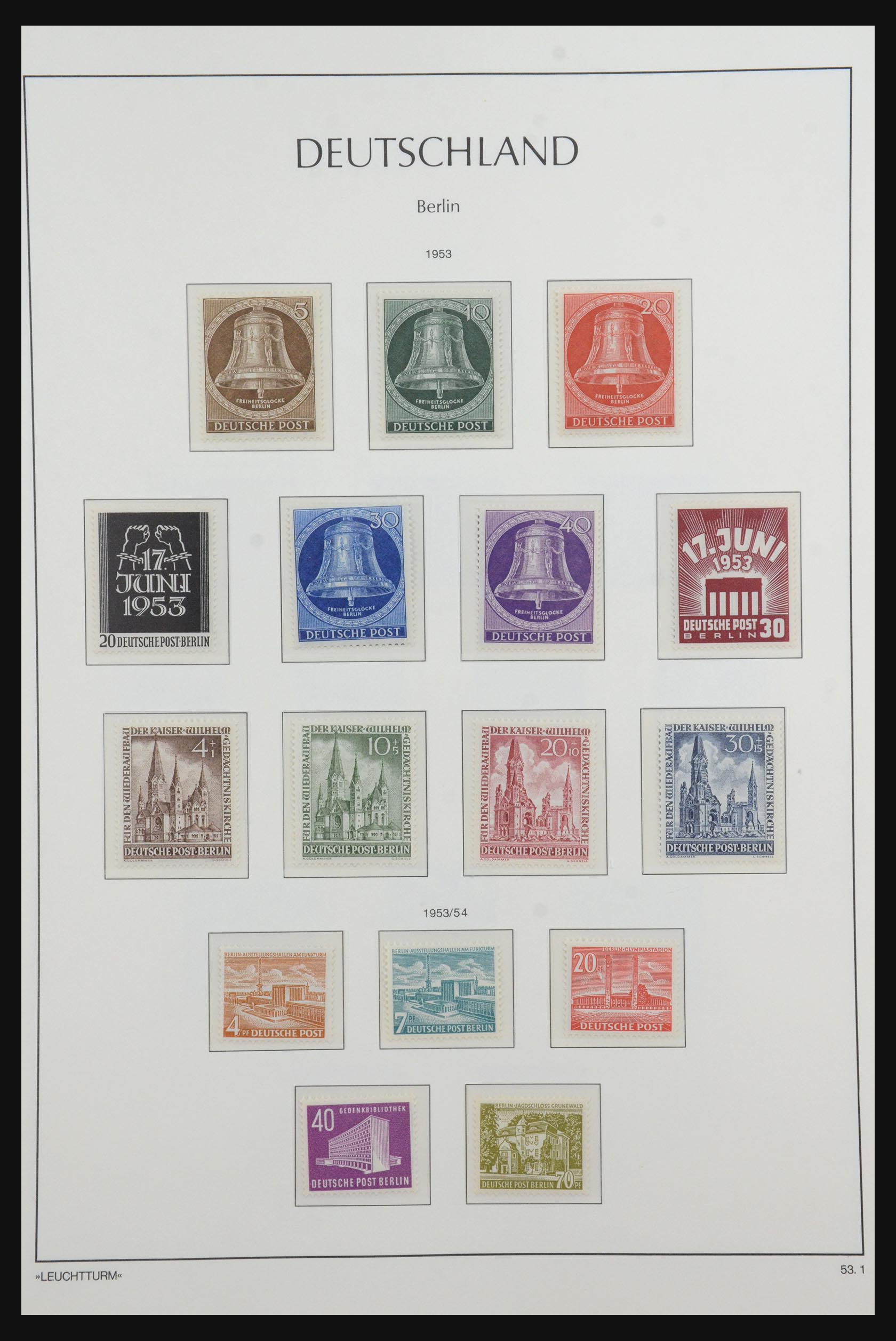 31601 009 - 31601 Bundespost, Berlijn en Saar 1948-2008.