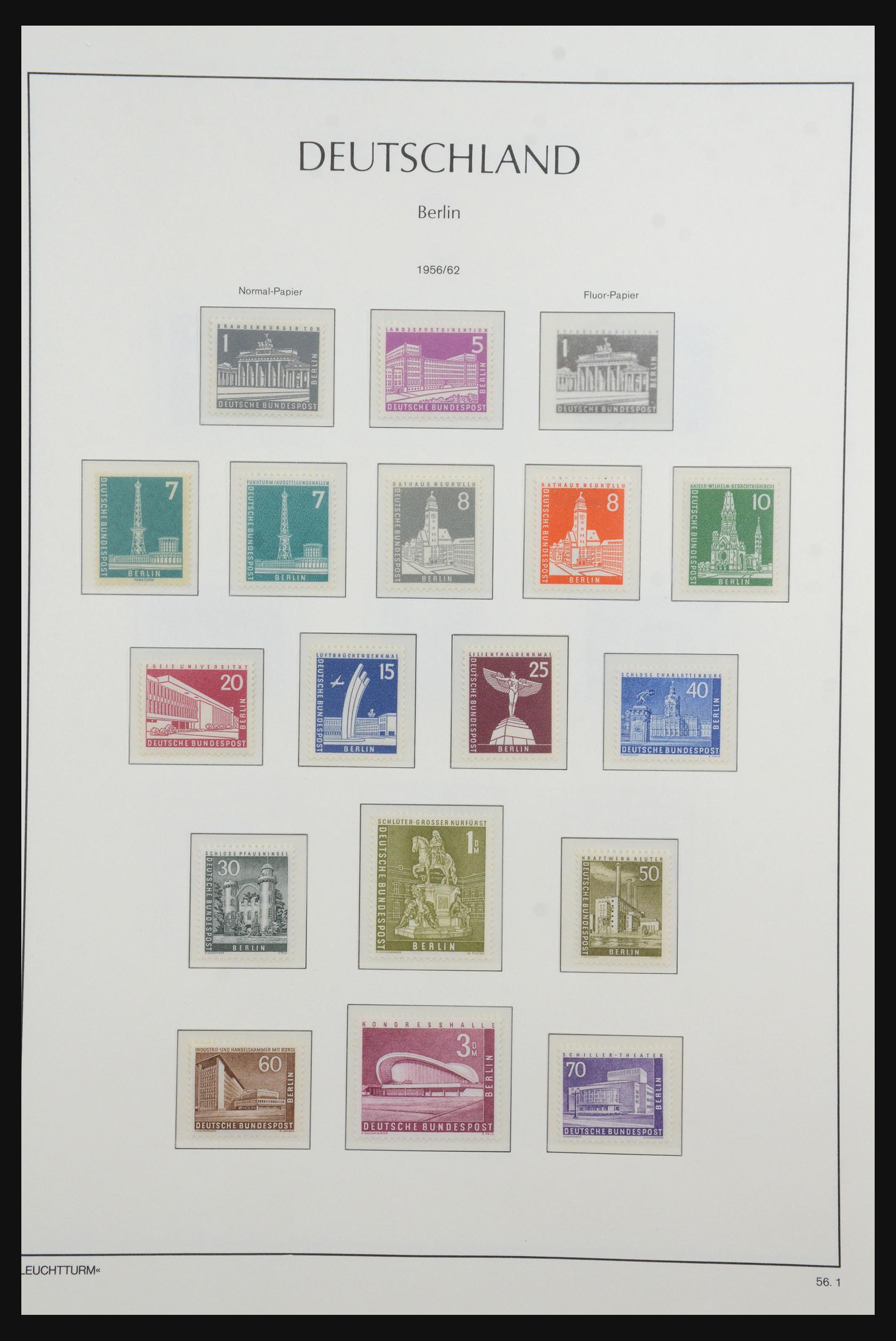 31601 012 - 31601 Bundespost, Berlin and Saar 1948-2008.