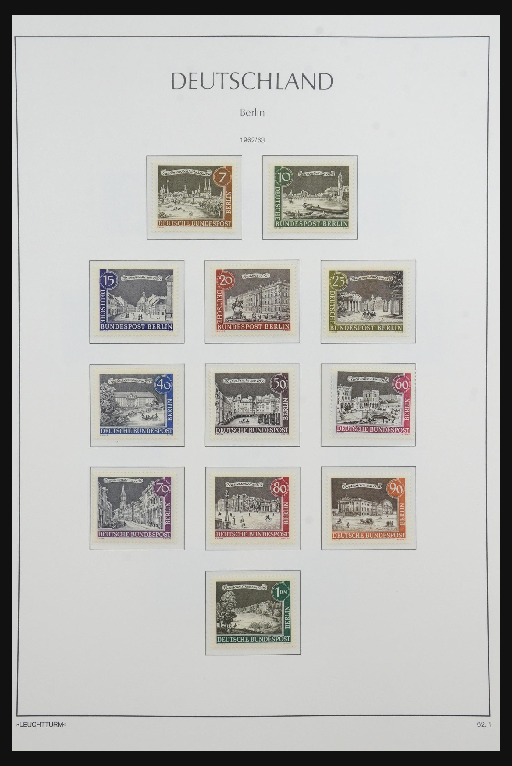 31601 018 - 31601 Bundespost, Berlijn en Saar 1948-2008.