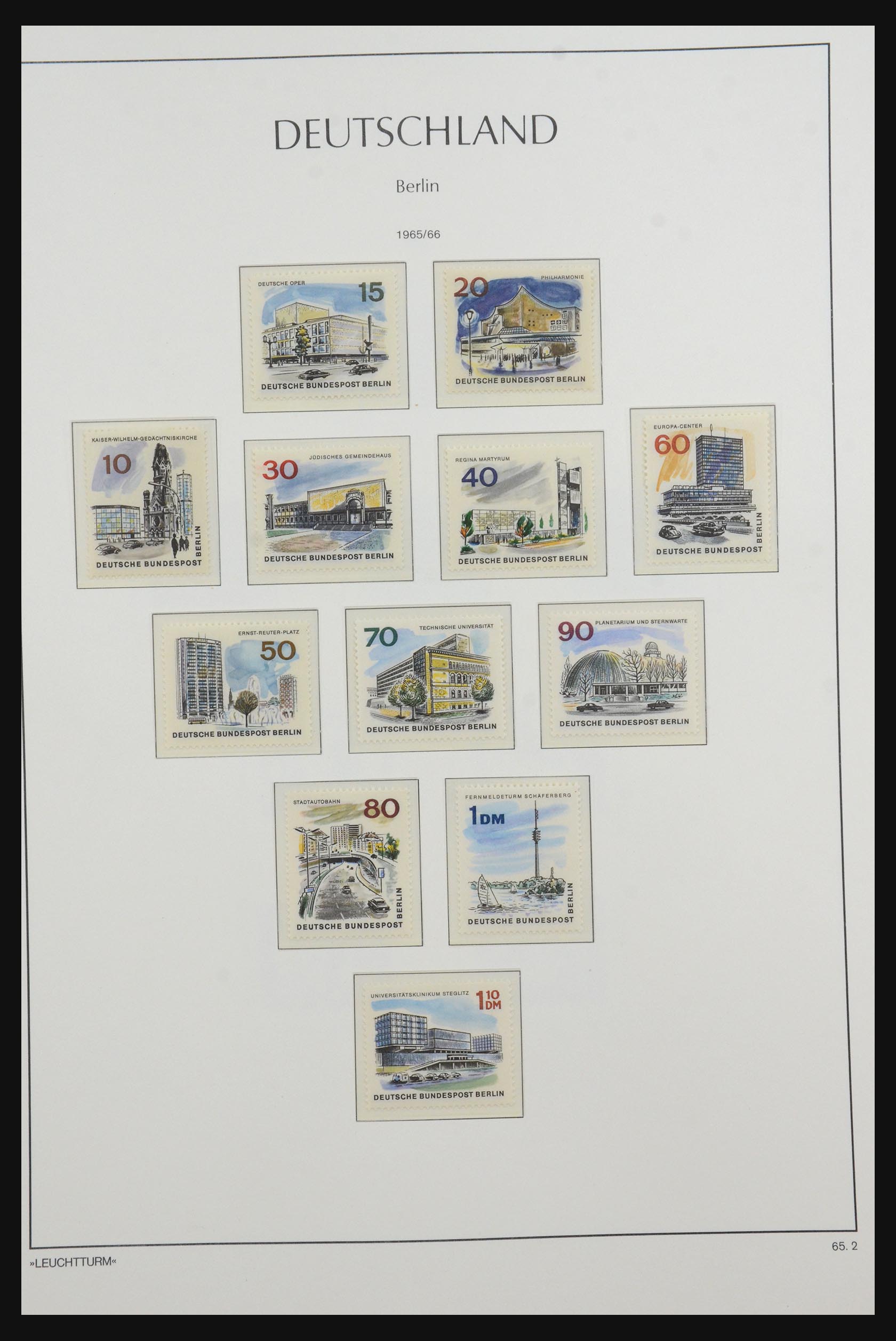 31601 022 - 31601 Bundespost, Berlin and Saar 1948-2008.