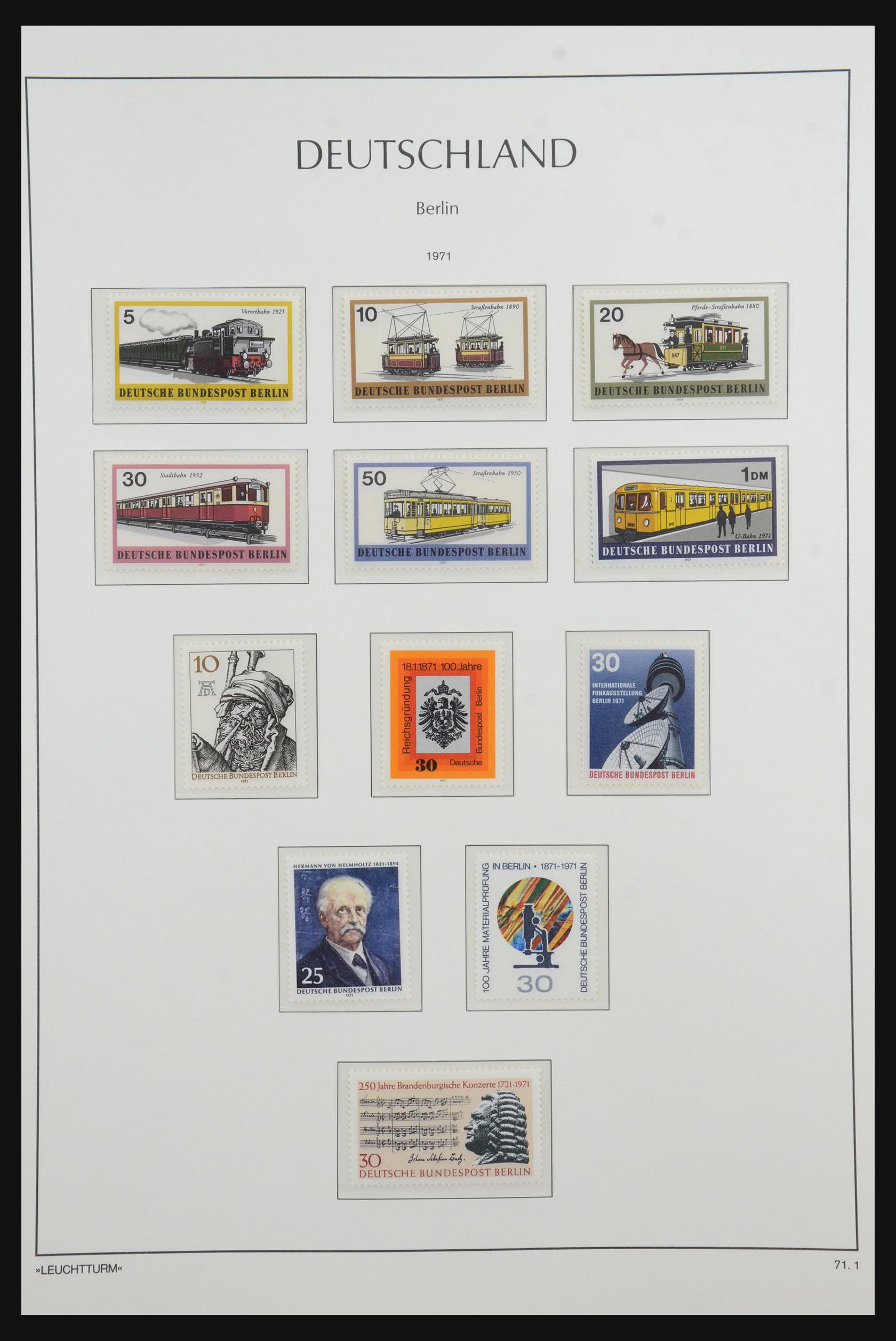 31601 032 - 31601 Bundespost, Berlin and Saar 1948-2008.