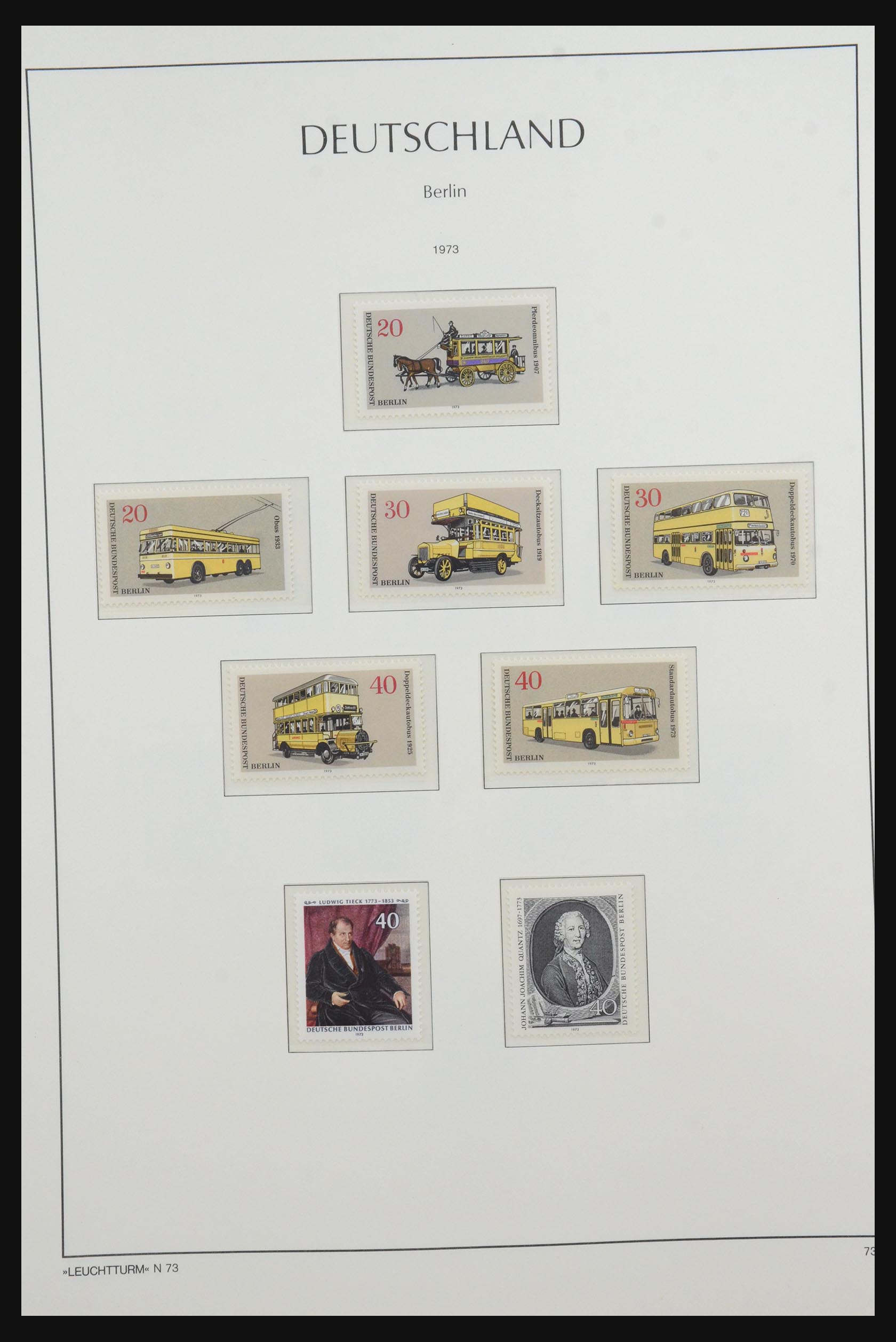 31601 038 - 31601 Bundespost, Berlin and Saar 1948-2008.