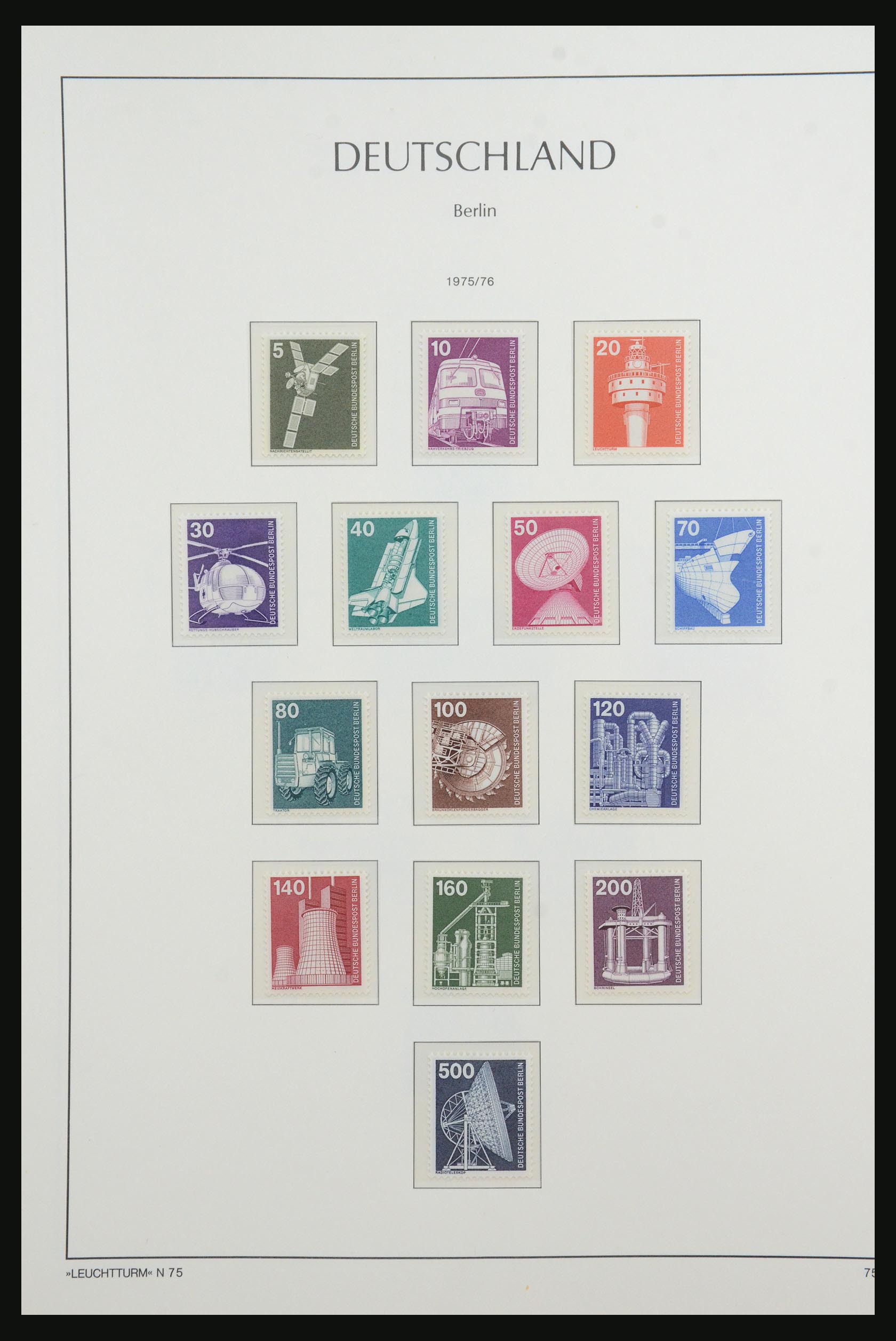 31601 046 - 31601 Bundespost, Berlin and Saar 1948-2008.