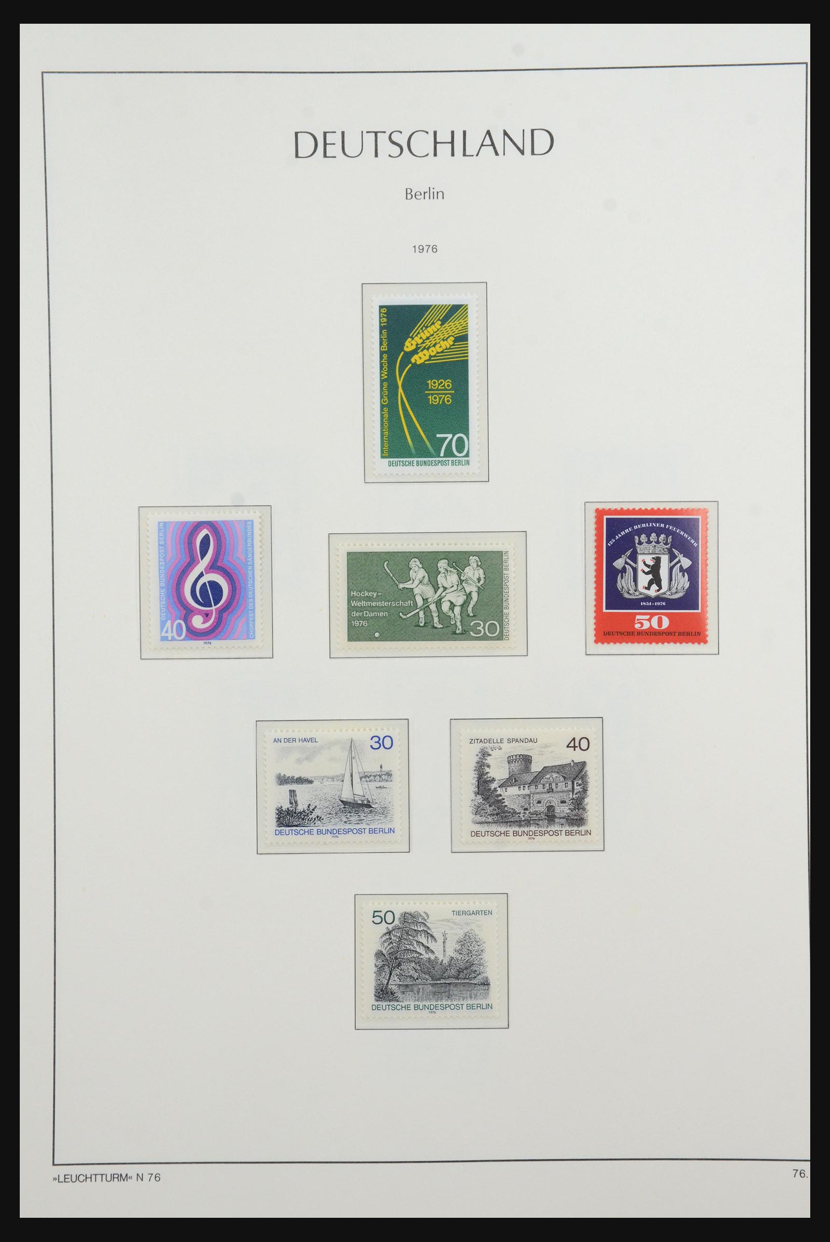 31601 047 - 31601 Bundespost, Berlijn en Saar 1948-2008.