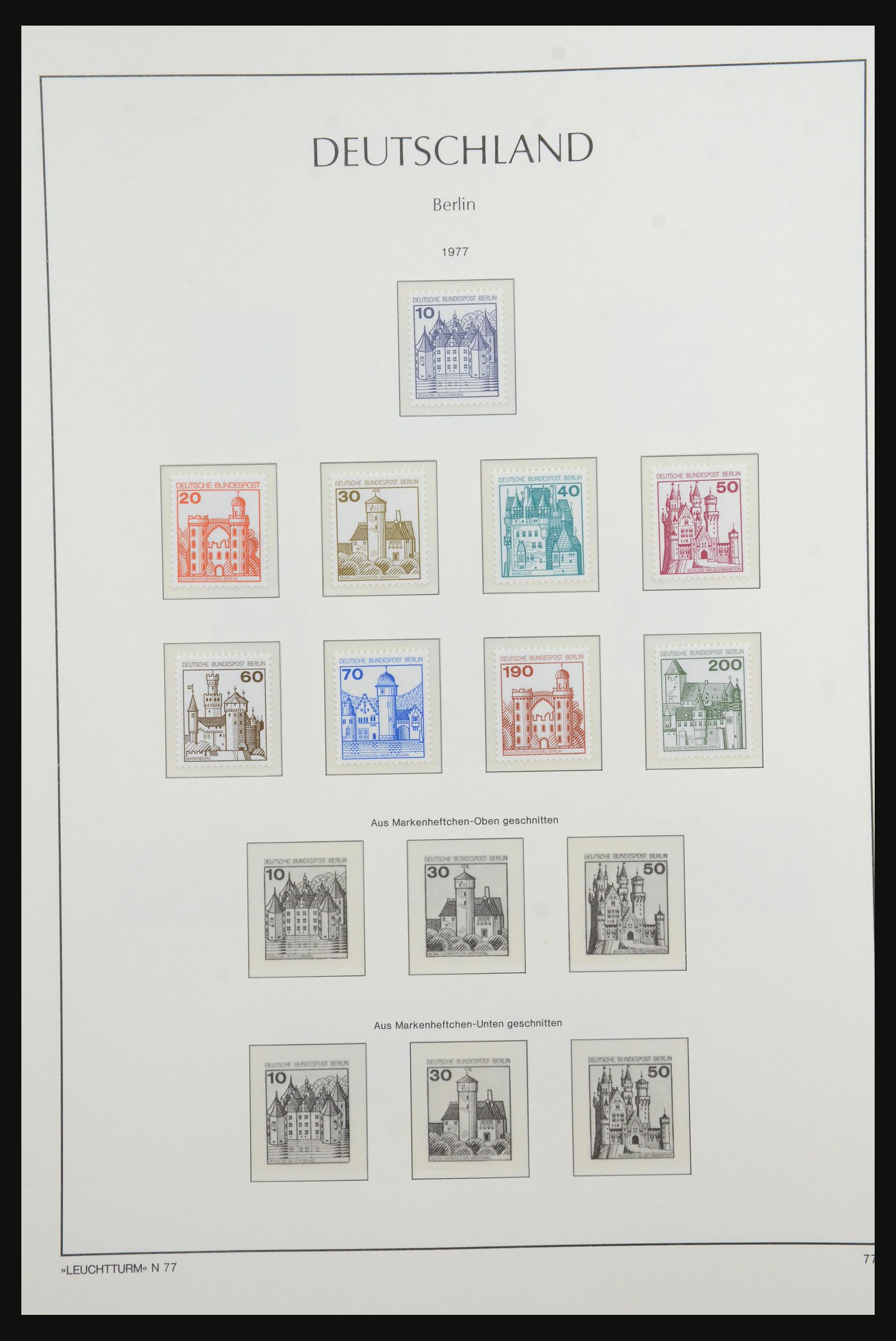 31601 050 - 31601 Bundespost, Berlin and Saar 1948-2008.