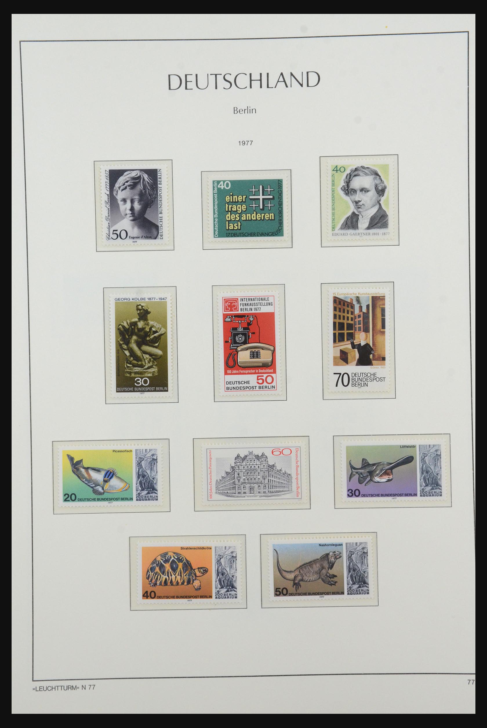 31601 051 - 31601 Bundespost, Berlijn en Saar 1948-2008.