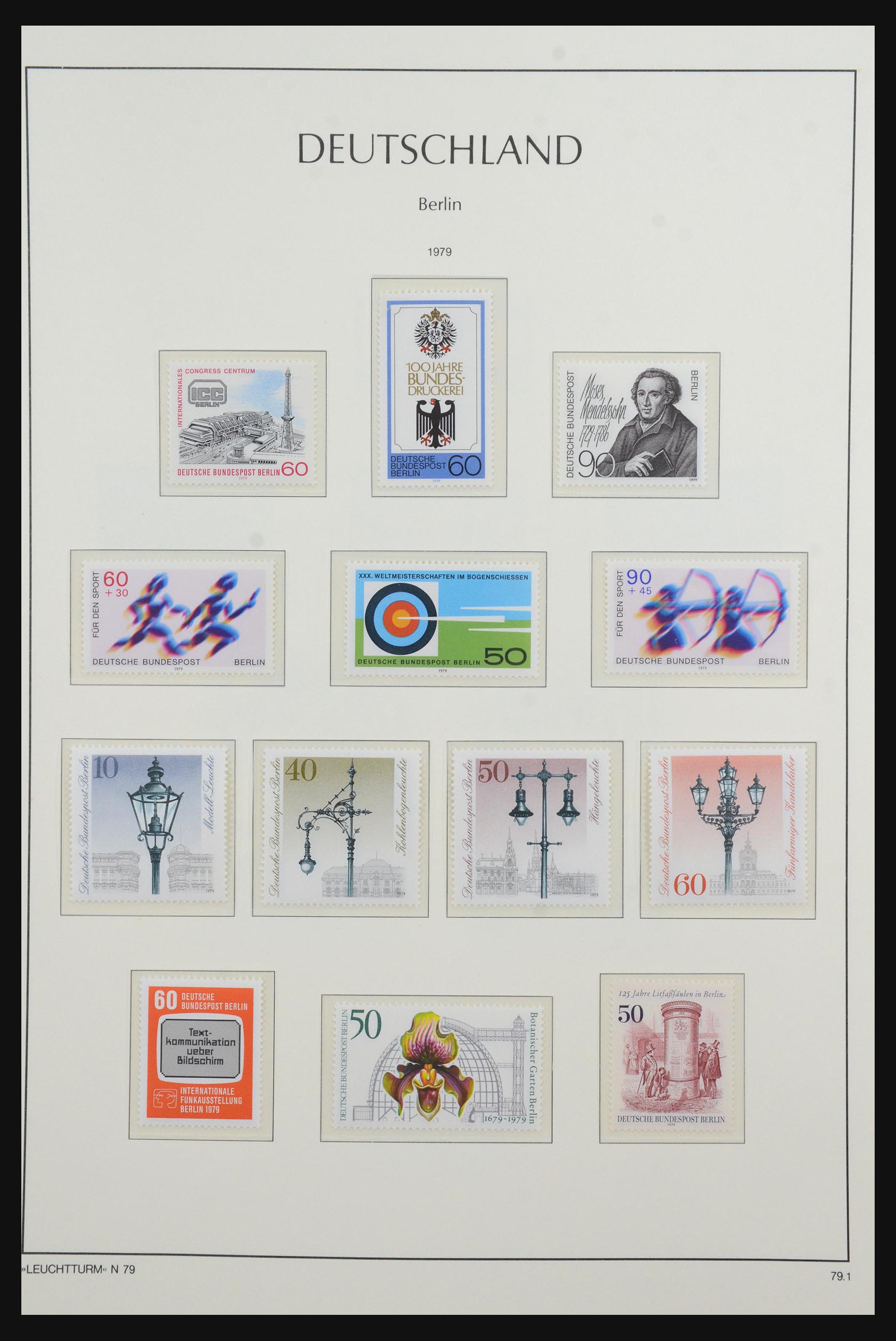 31601 057 - 31601 Bundespost, Berlijn en Saar 1948-2008.
