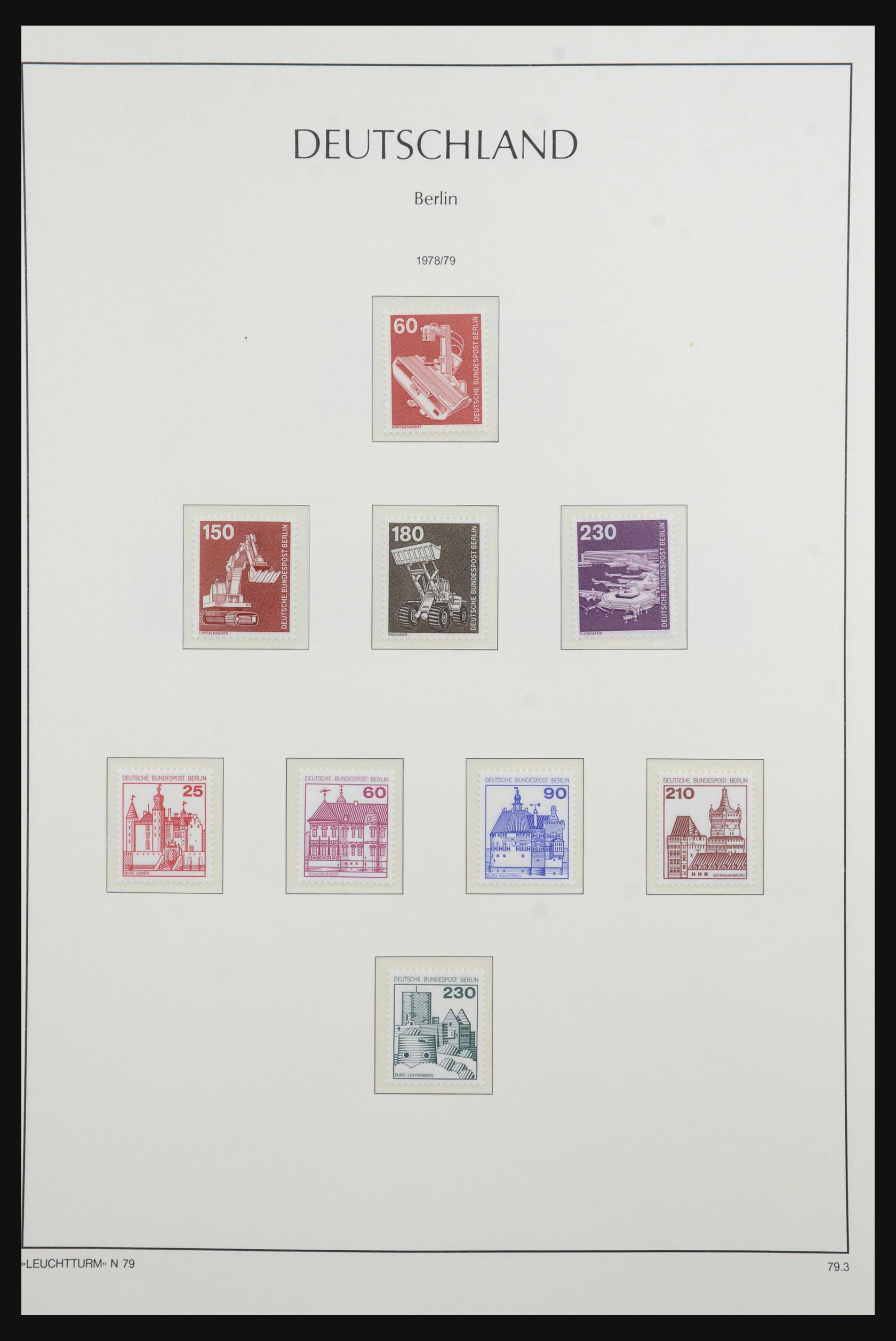 31601 059 - 31601 Bundespost, Berlin and Saar 1948-2008.