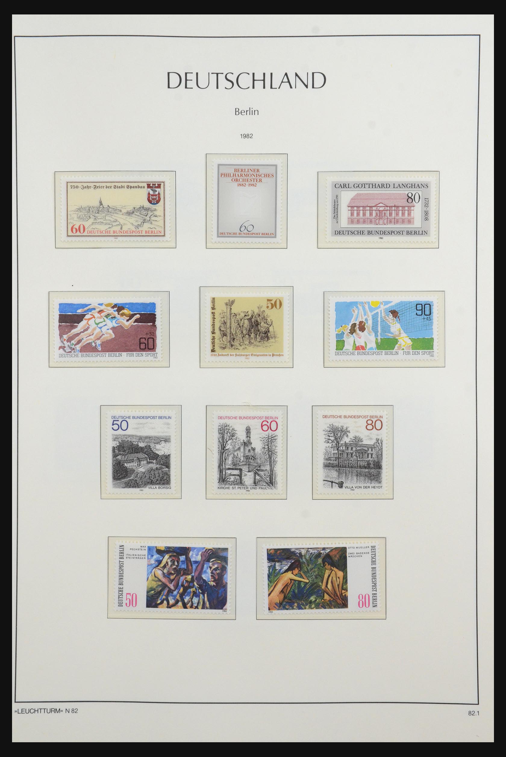 31601 066 - 31601 Bundespost, Berlin and Saar 1948-2008.