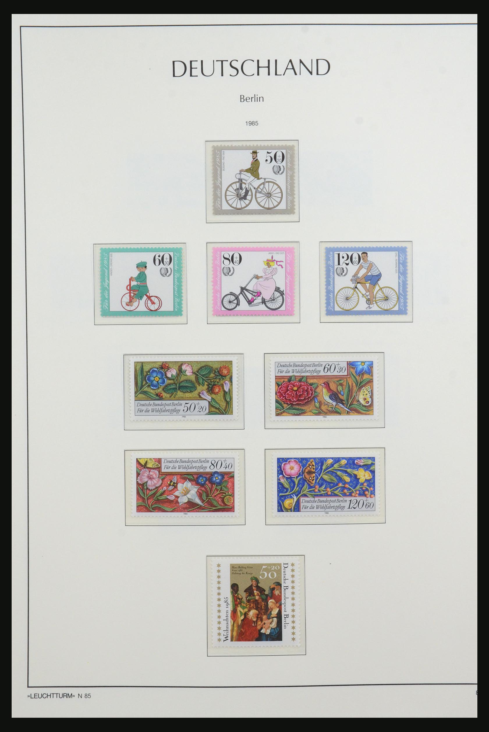 31601 073 - 31601 Bundespost, Berlin and Saar 1948-2008.