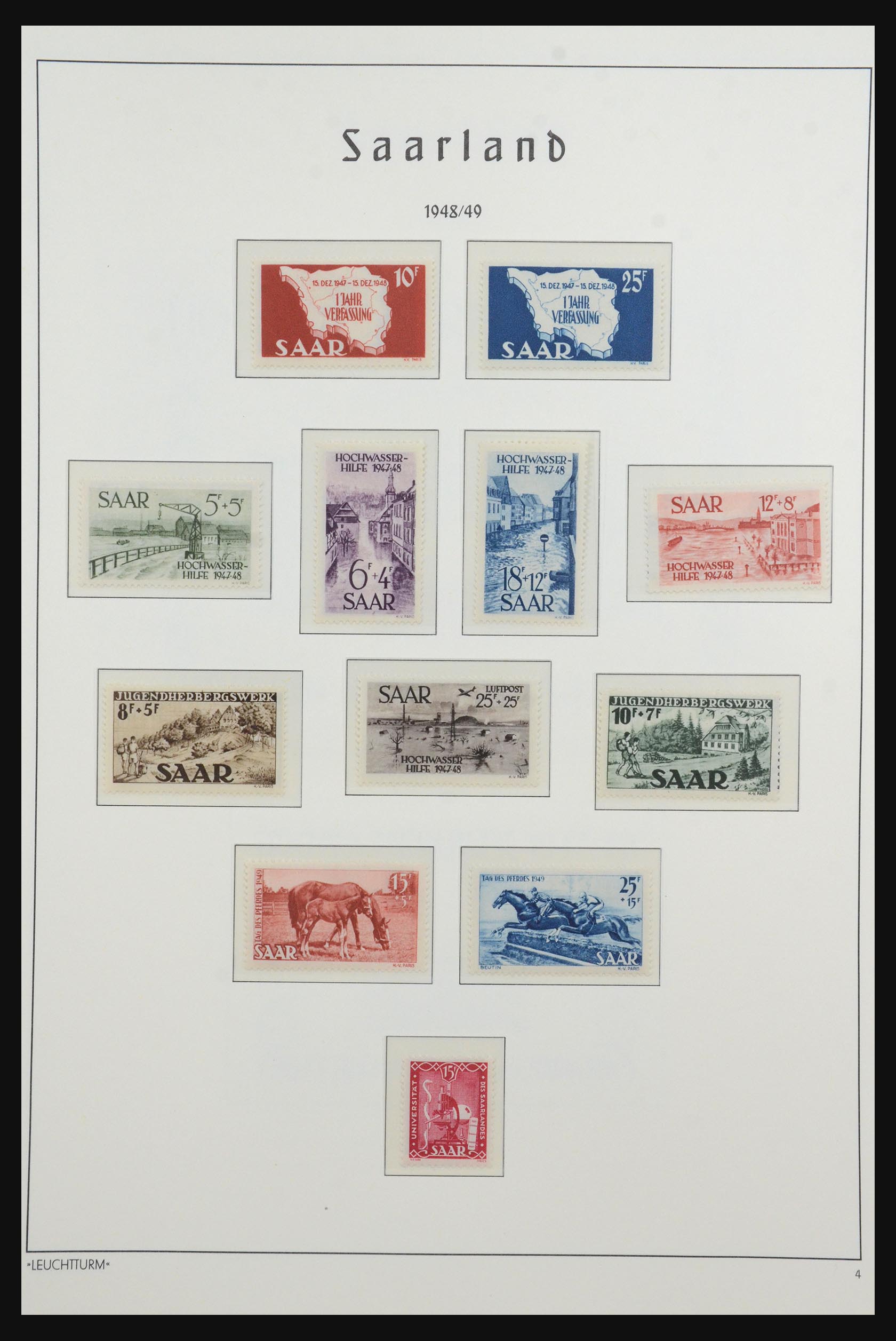 31601 090 - 31601 Bundespost, Berlin and Saar 1948-2008.
