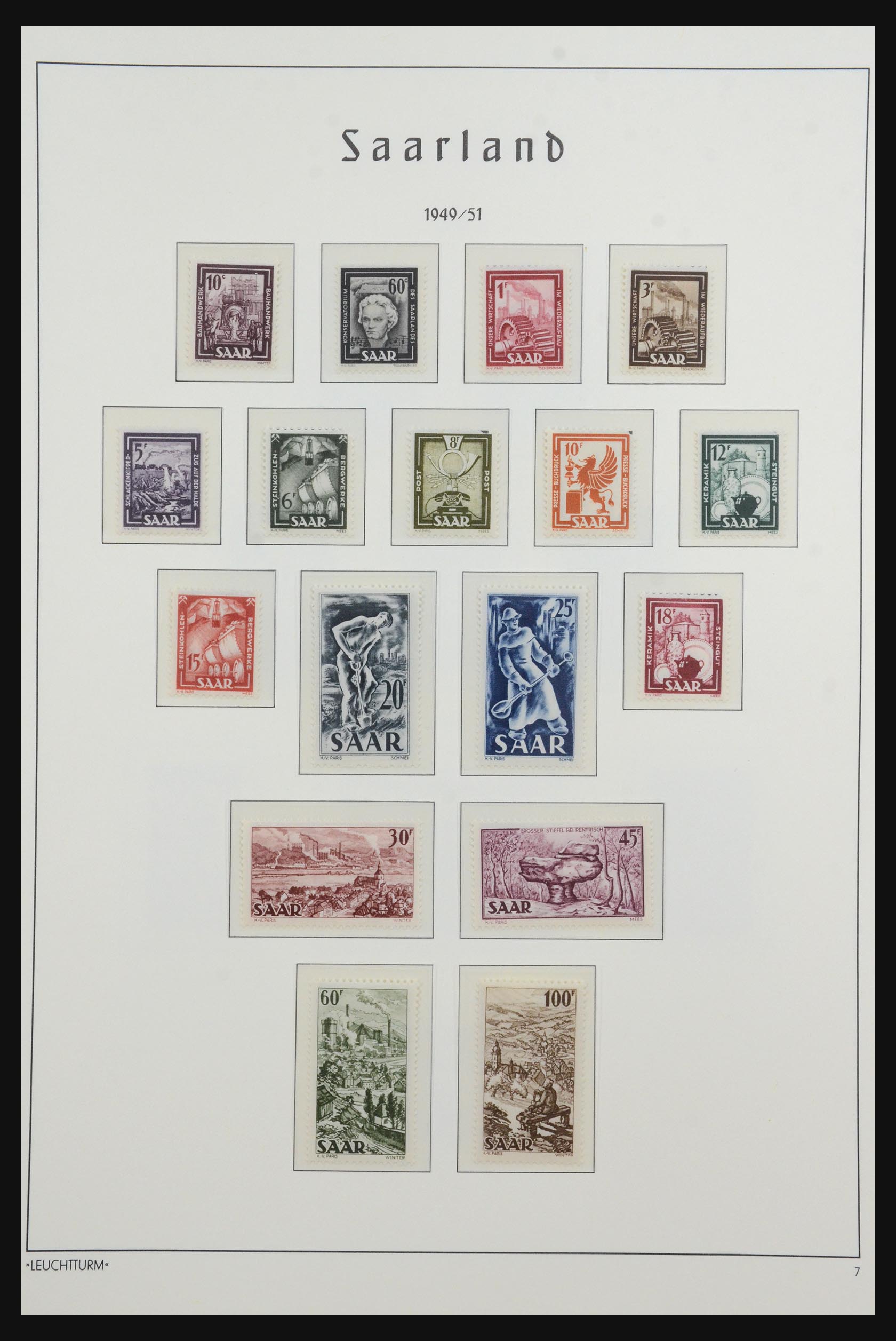 31601 093 - 31601 Bundespost, Berlin and Saar 1948-2008.
