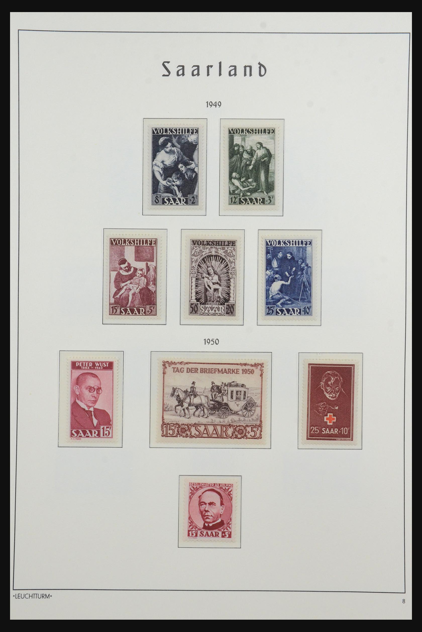 31601 094 - 31601 Bundespost, Berlin and Saar 1948-2008.