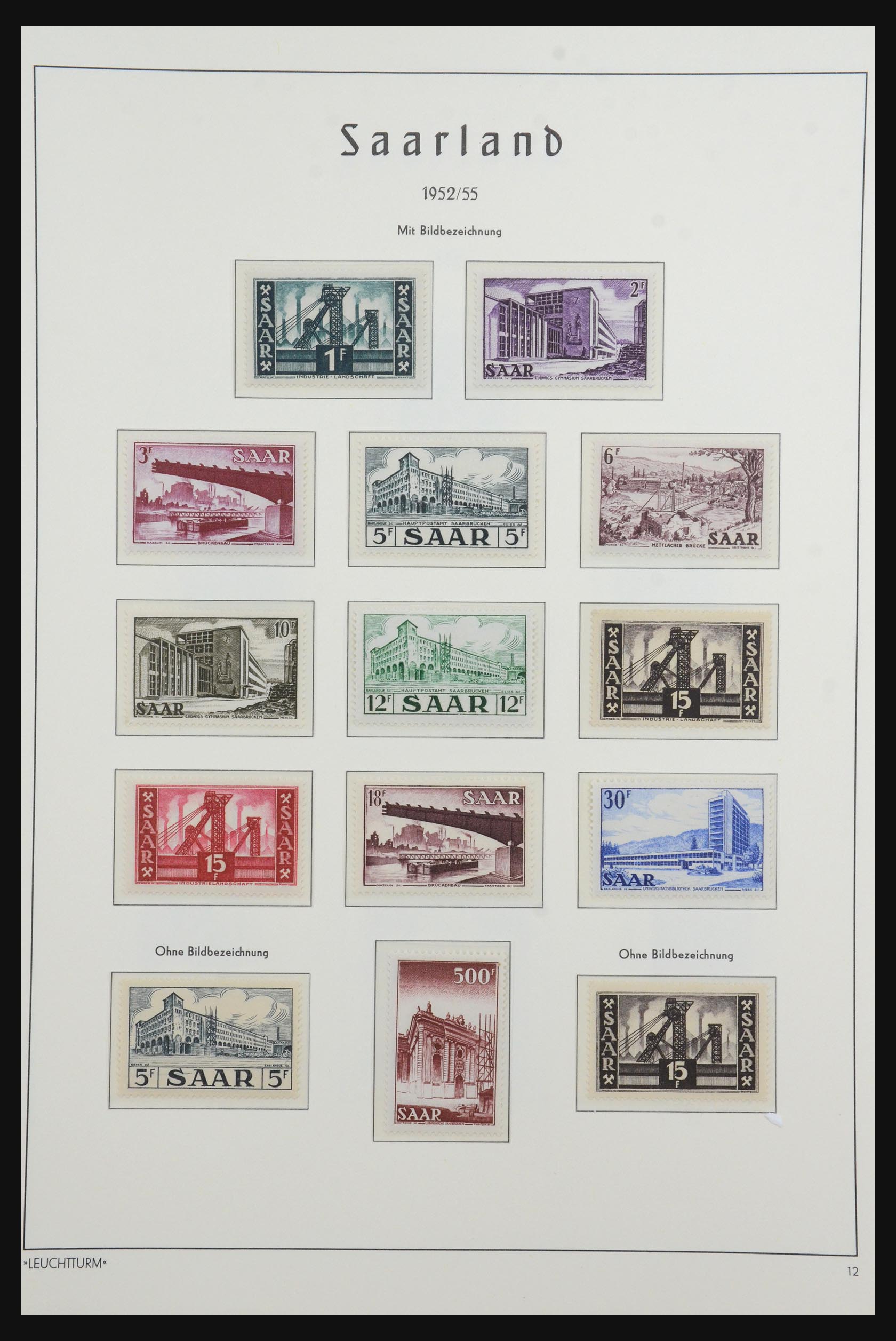 31601 098 - 31601 Bundespost, Berlin and Saar 1948-2008.