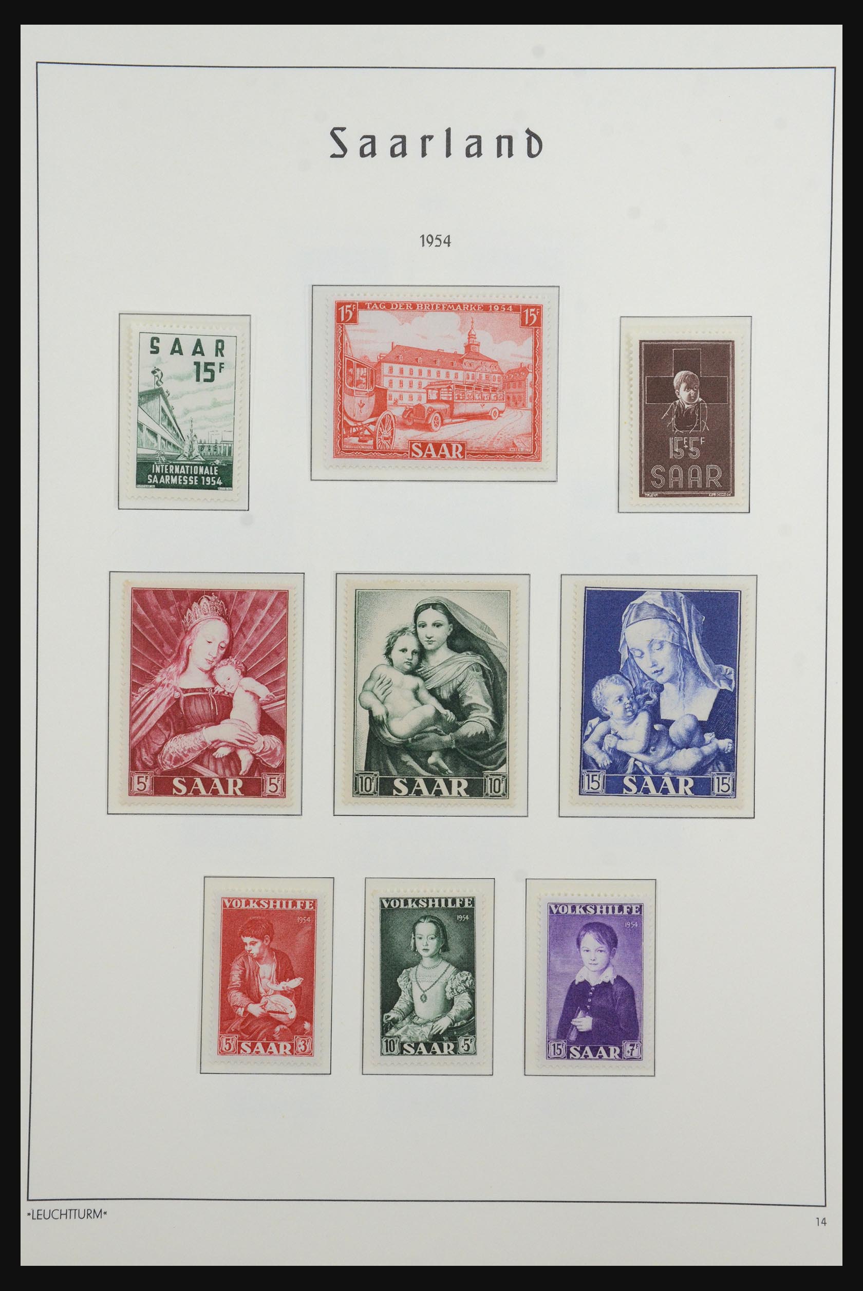 31601 100 - 31601 Bundespost, Berlin and Saar 1948-2008.