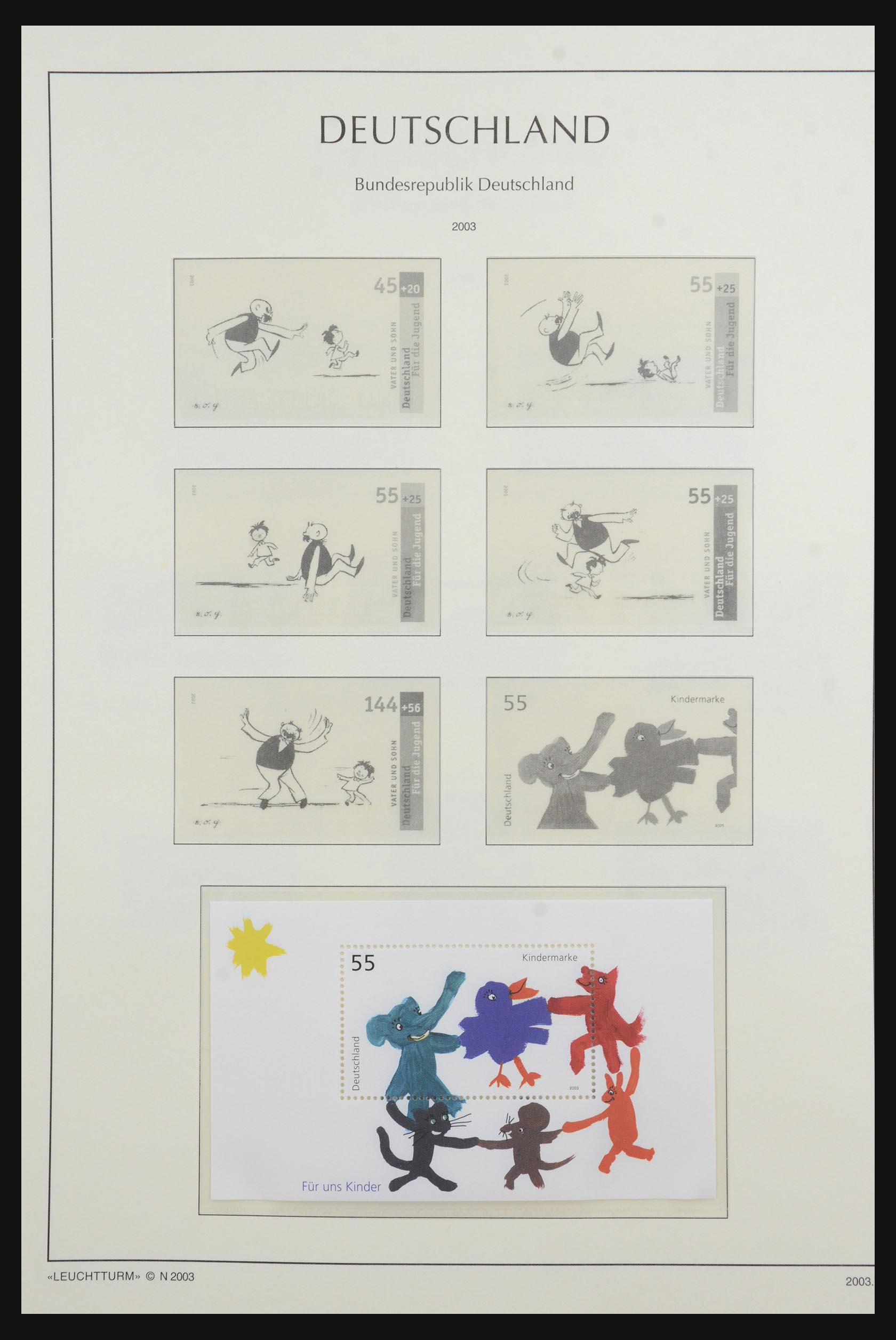 31601 348 - 31601 Bundespost, Berlin and Saar 1948-2008.