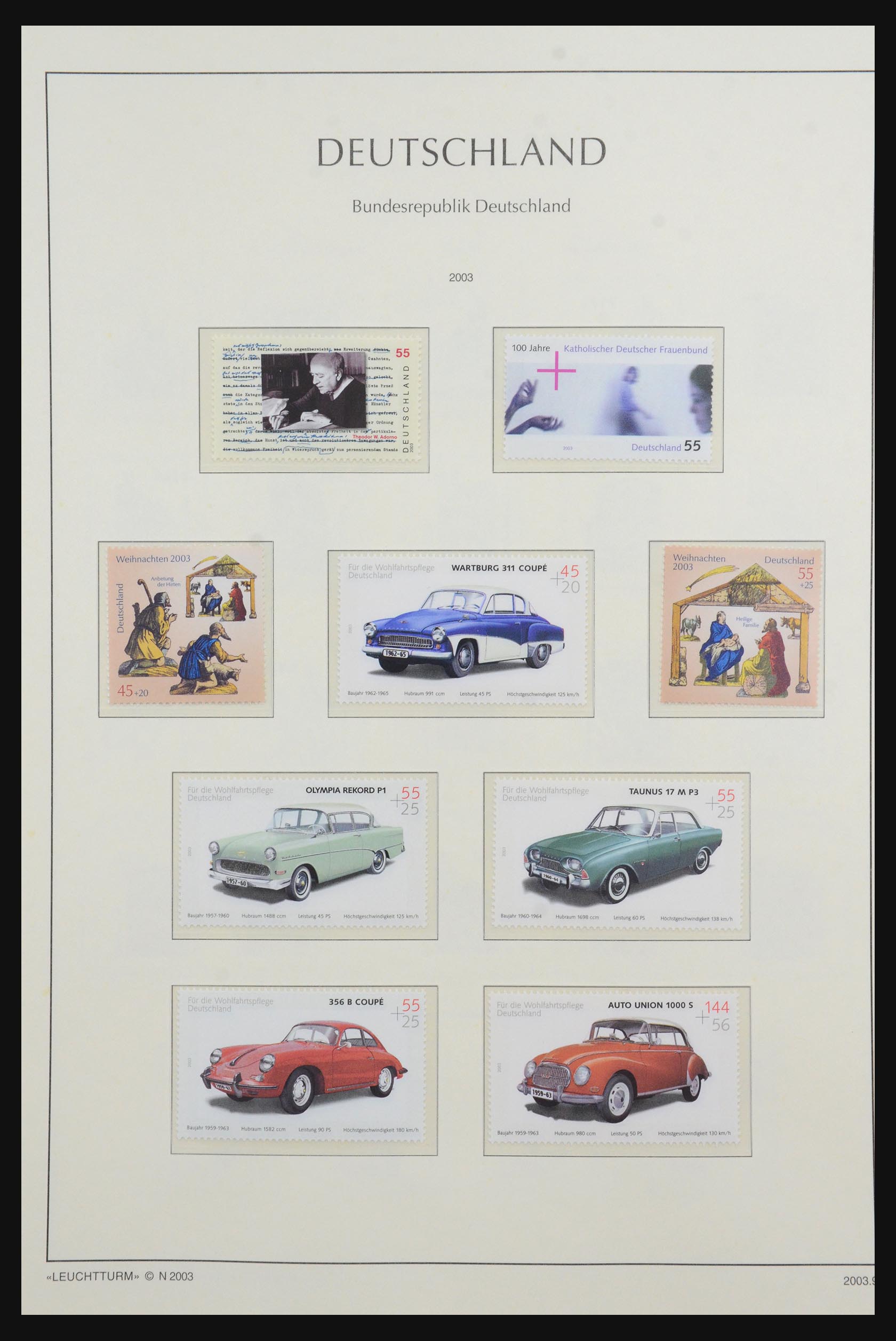 31601 350 - 31601 Bundespost, Berlin and Saar 1948-2008.