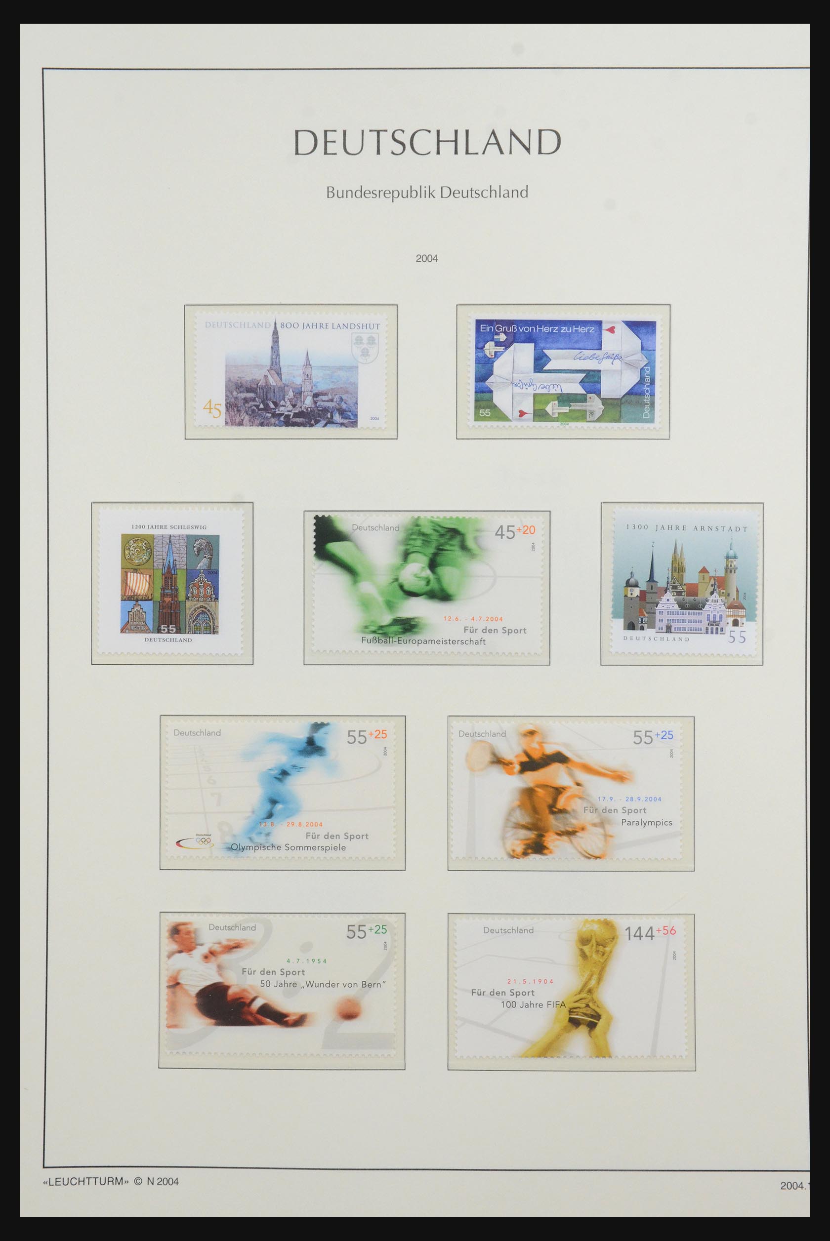 31601 352 - 31601 Bundespost, Berlin and Saar 1948-2008.