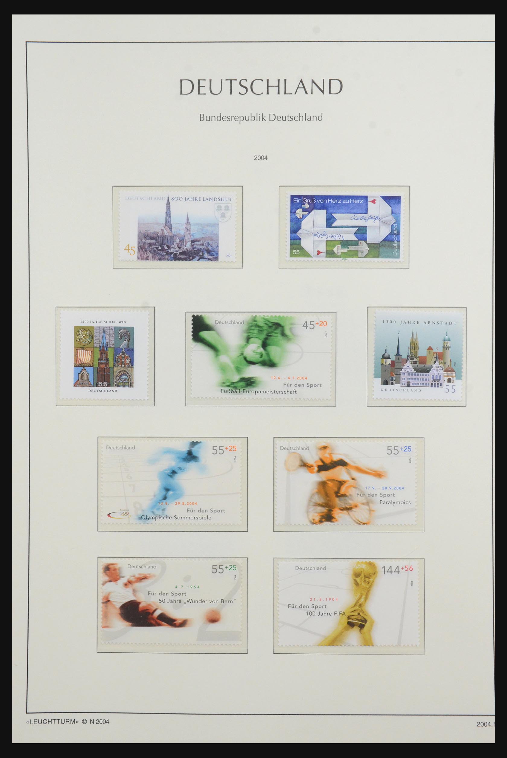 31601 352 - 31601 Bundespost, Berlin and Saar 1948-2008. 31601 352 - 31601 Bundespost, Berlin and Saar 1948-2008.