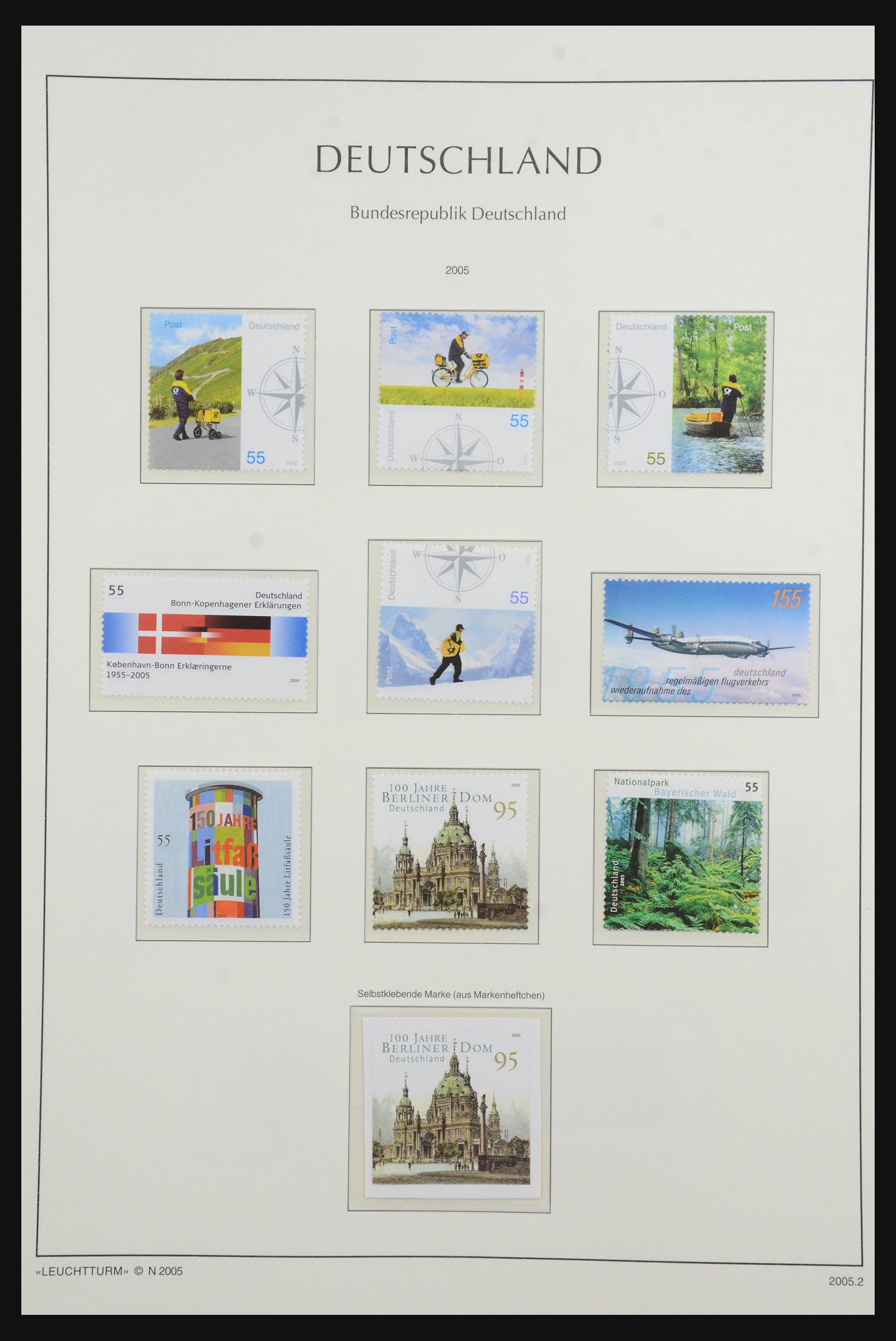 31601 360 - 31601 Bundespost, Berlin and Saar 1948-2008. 31601 360 - 31601 Bundespost, Berlin and Saar 1948-2008.