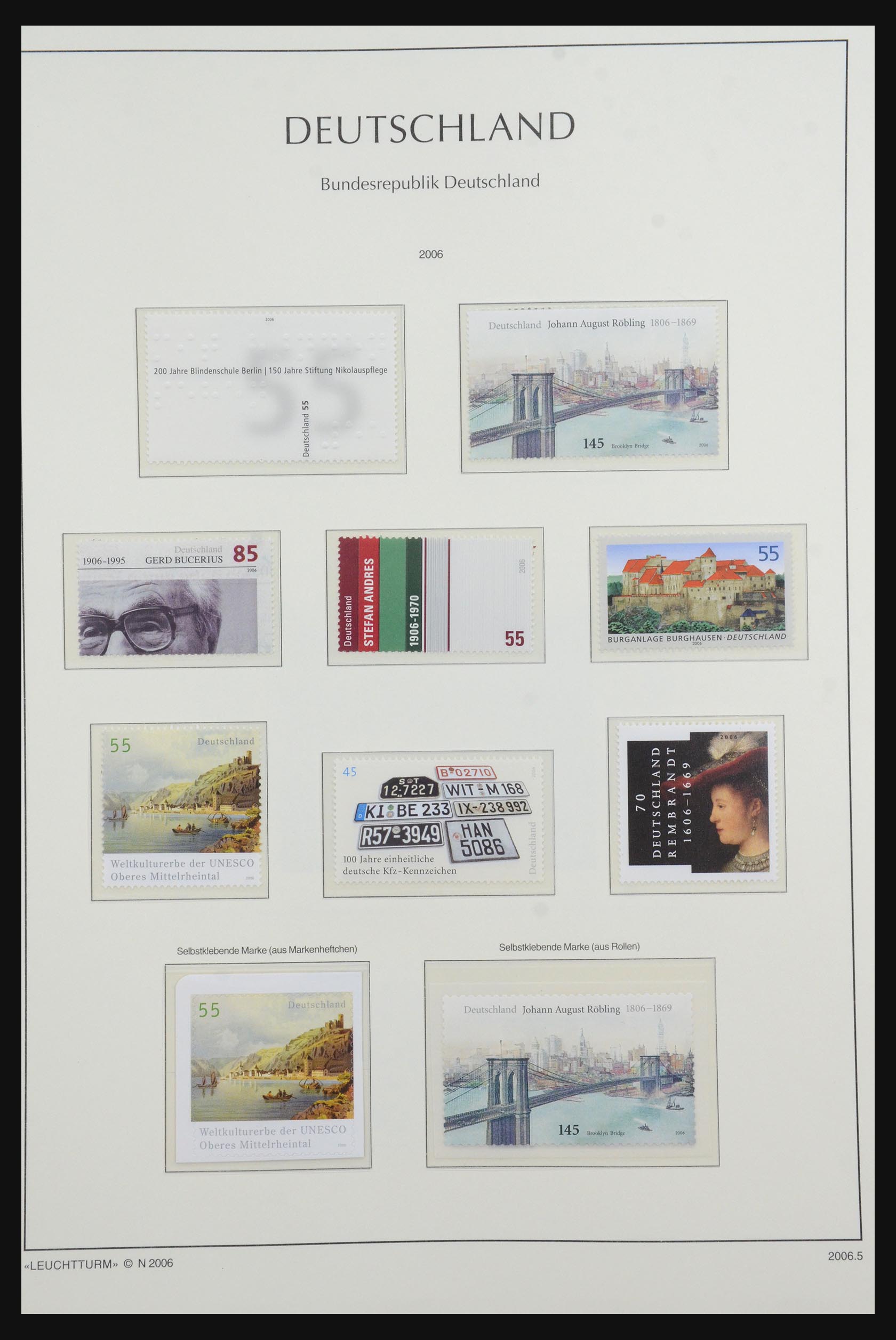 31601 371 - 31601 Bundespost, Berlin and Saar 1948-2008.