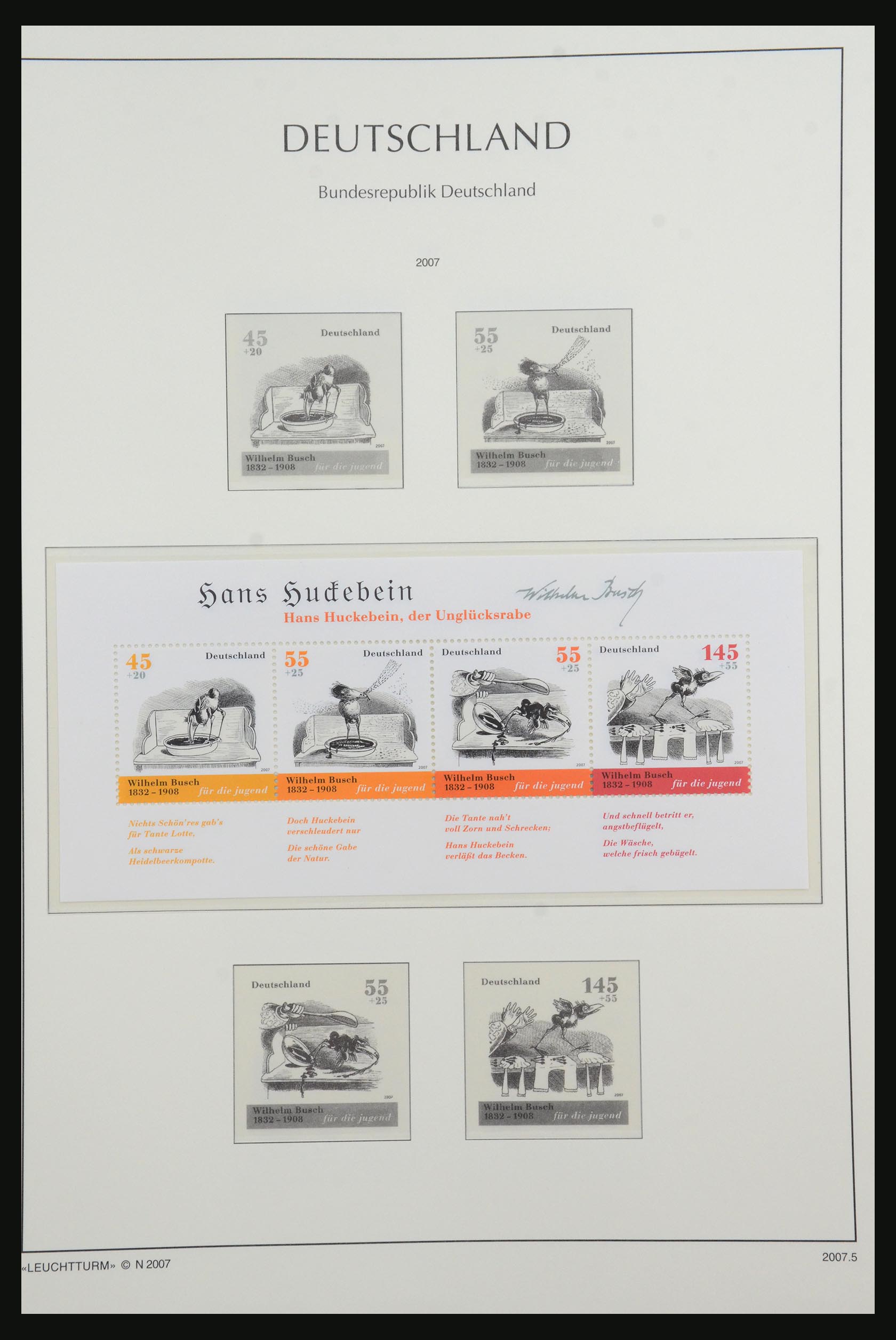 31601 381 - 31601 Bundespost, Berlin and Saar 1948-2008.
