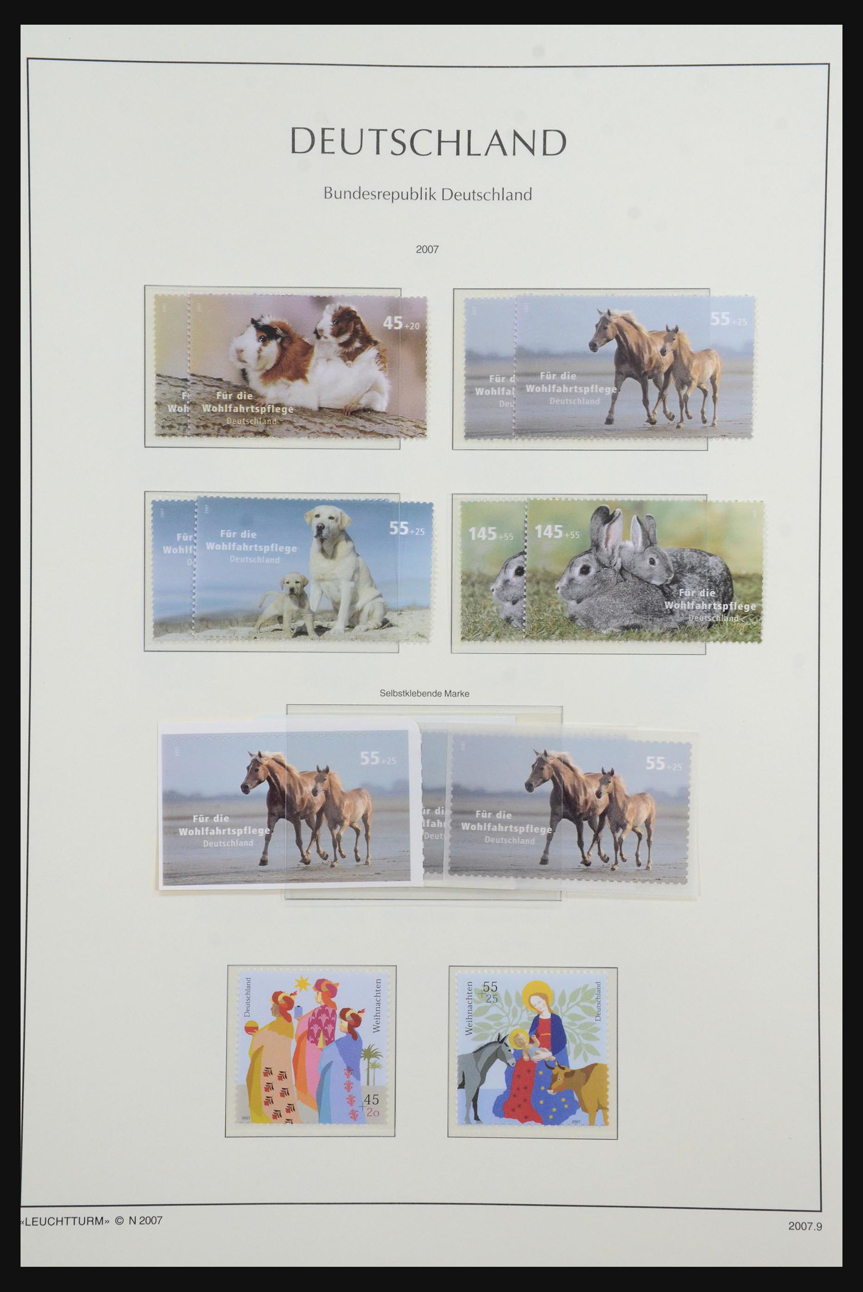 31601 385 - 31601 Bundespost, Berlin and Saar 1948-2008.