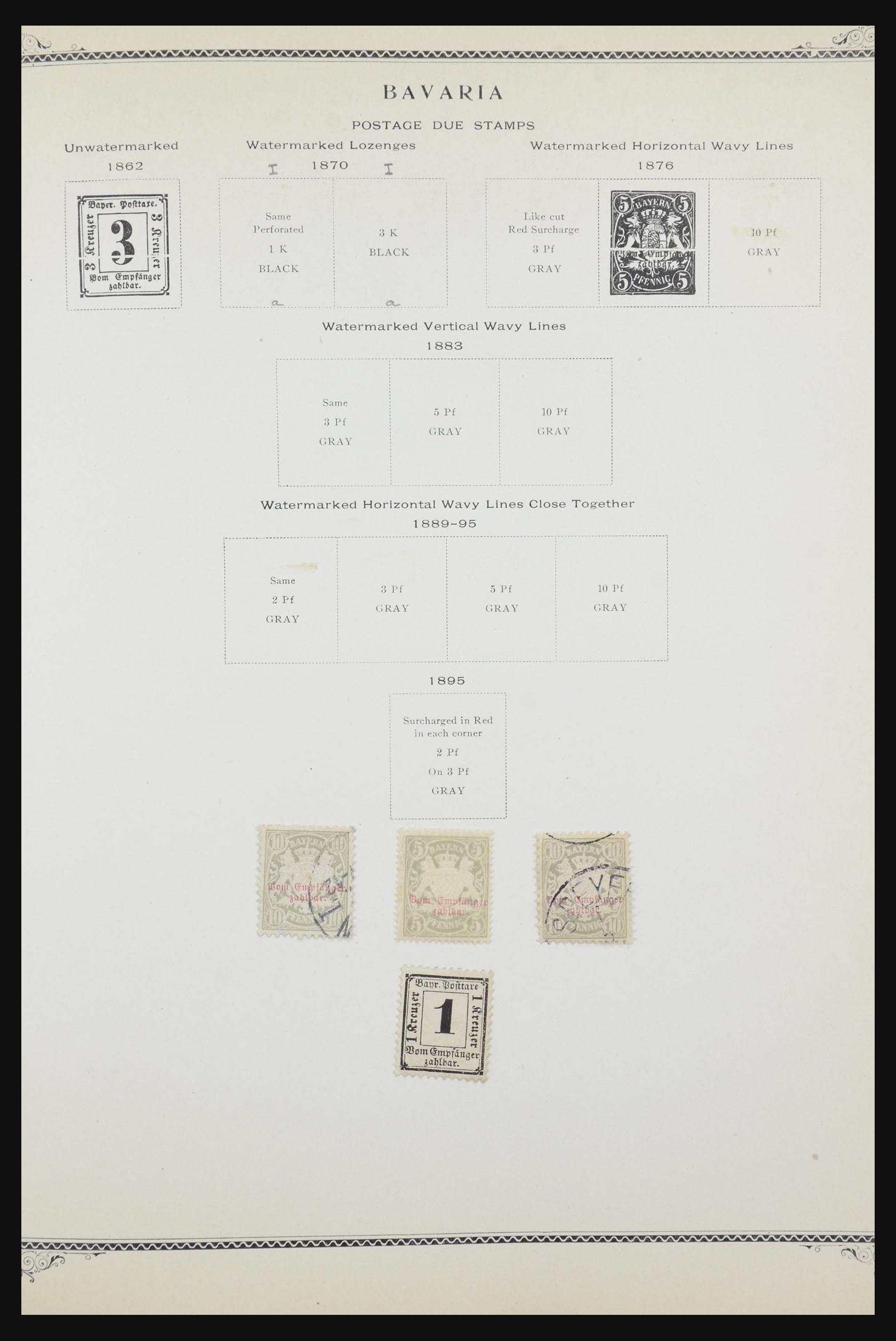 31608 019 - 31608 Germany, territories, States, occupations 1850-1965.