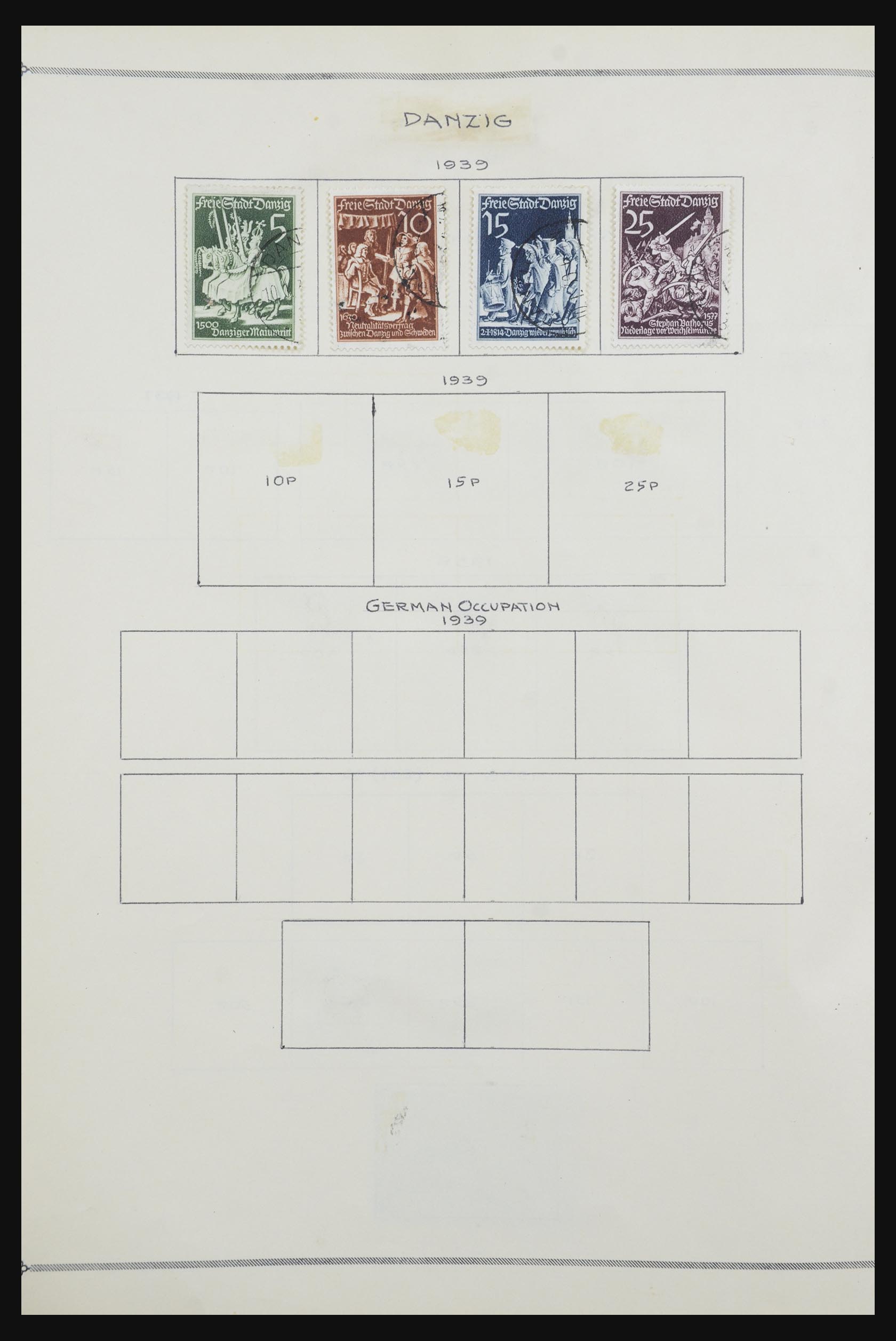 31608 033 - 31608 Germany, territories, States, occupations 1850-1965.