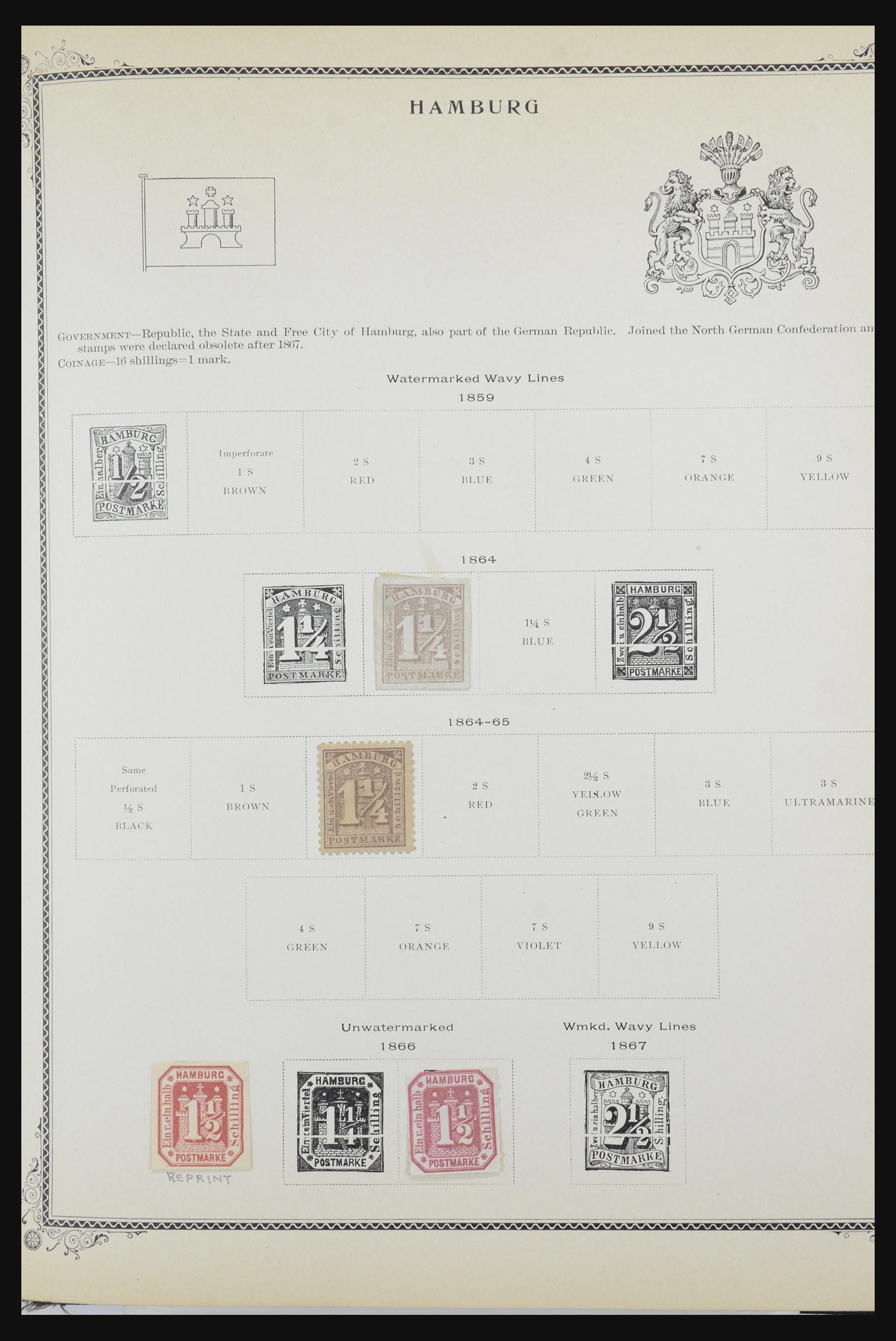 31608 042 - 31608 Germany, territories, States, occupations 1850-1965.