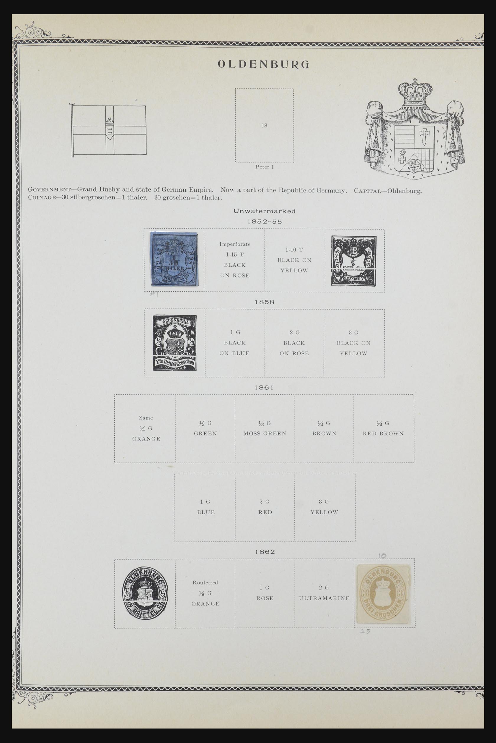 31608 053 - 31608 Germany, territories, States, occupations 1850-1965.